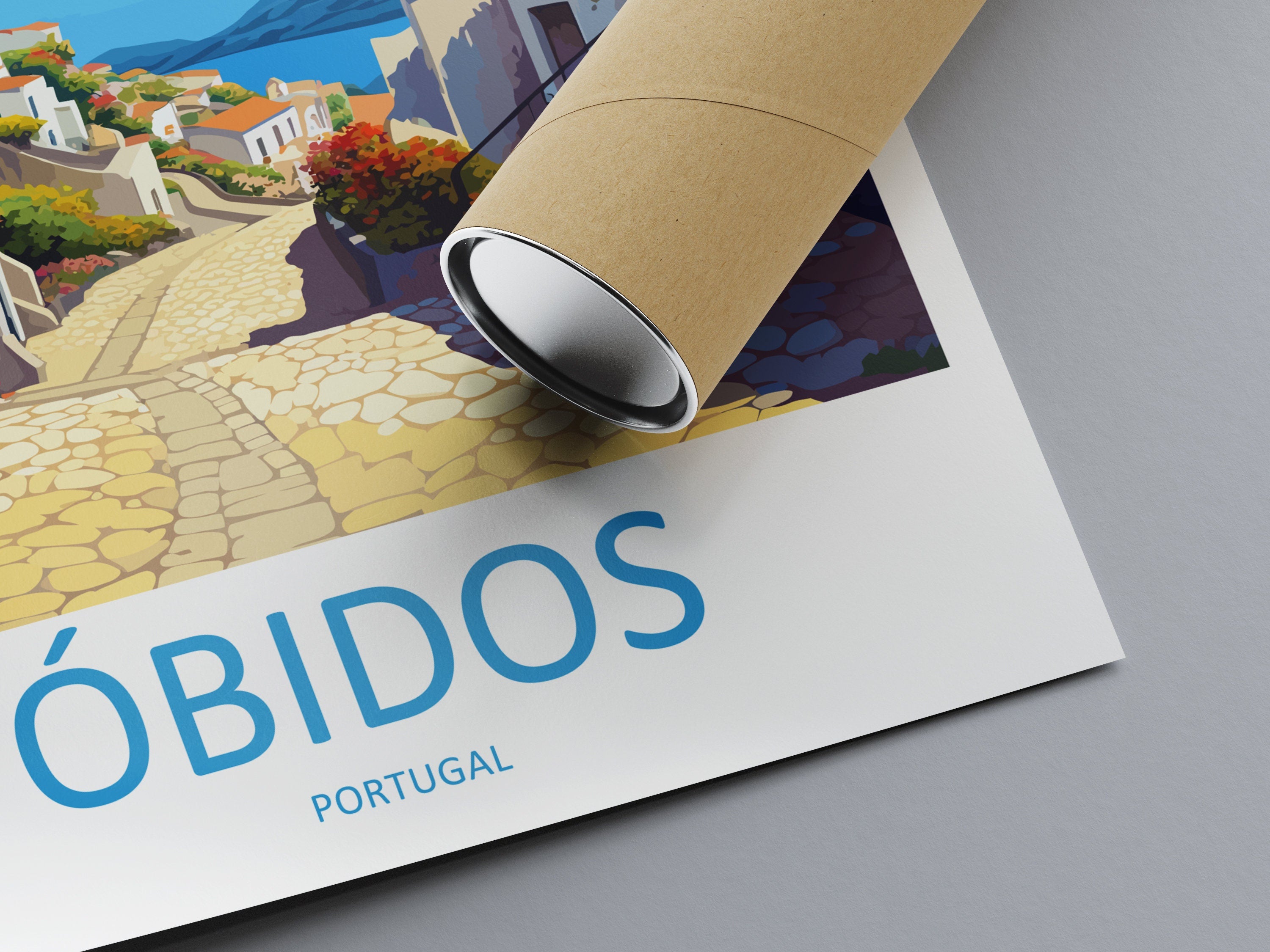 Óbidos Travel Print