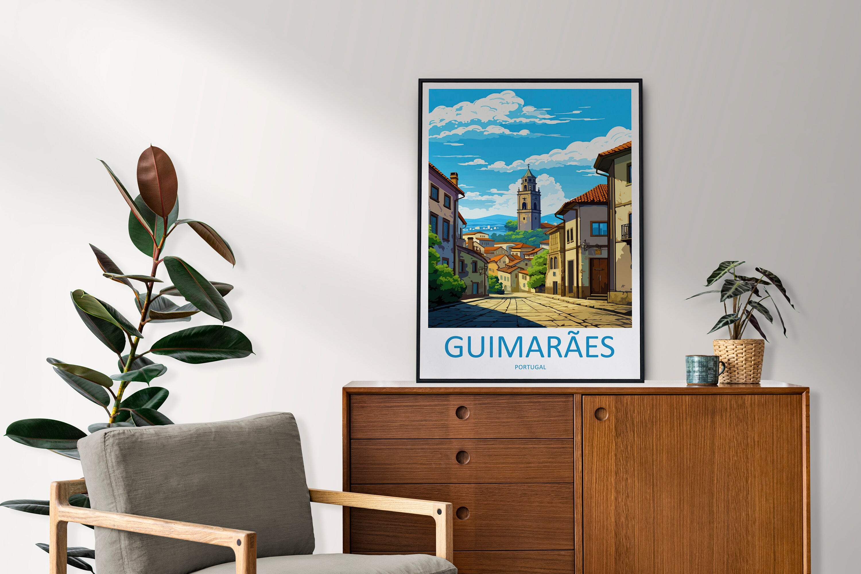 Guimarães Travel Print