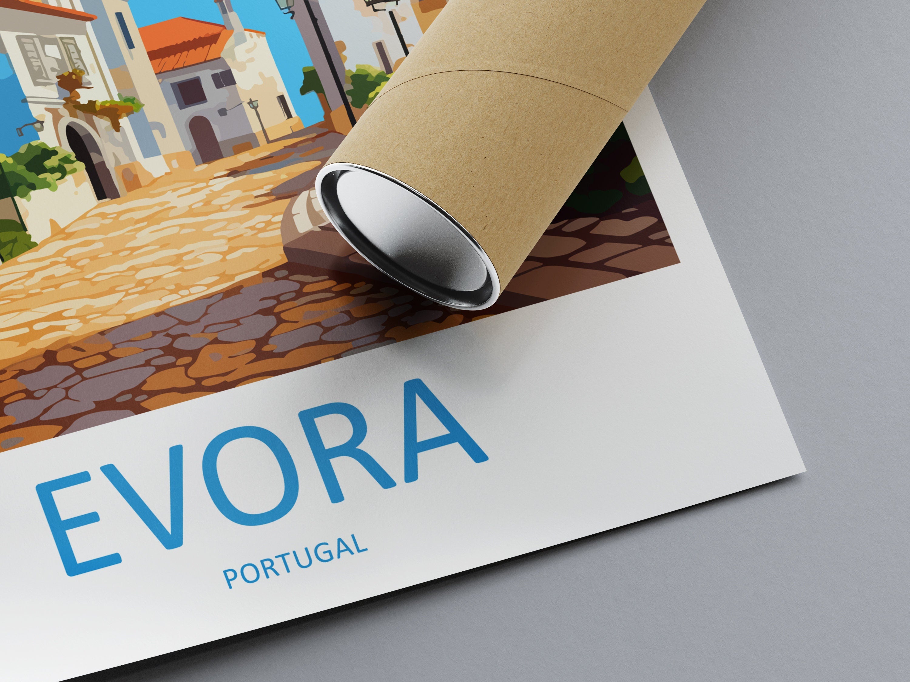 Evora Travel Print