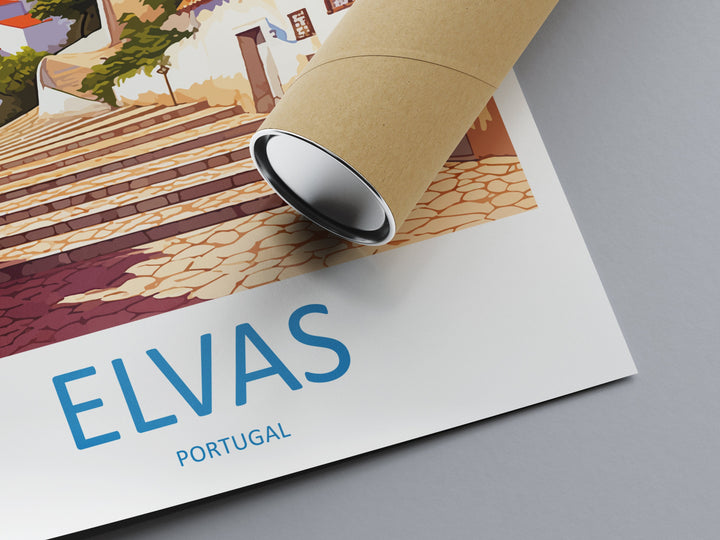 Elvas Travel Print Wall Art Elvas Wall Hanging Home Décor Elvas Gift Art Lovers Portugal Art Lover Gift Elvas Poster