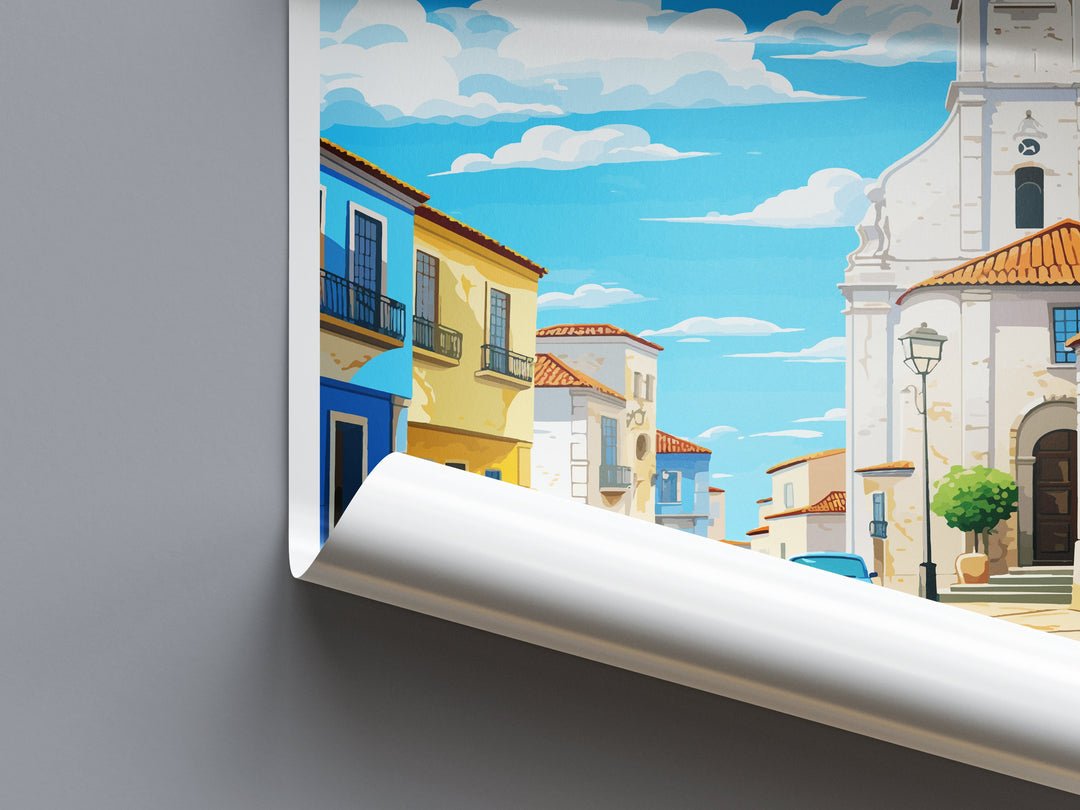 Beja Travel Print Wall Art Beja Wall Hanging Home Décor Beja Gift Art Lovers Portugal Art Lover Gift Beja Wall Art
