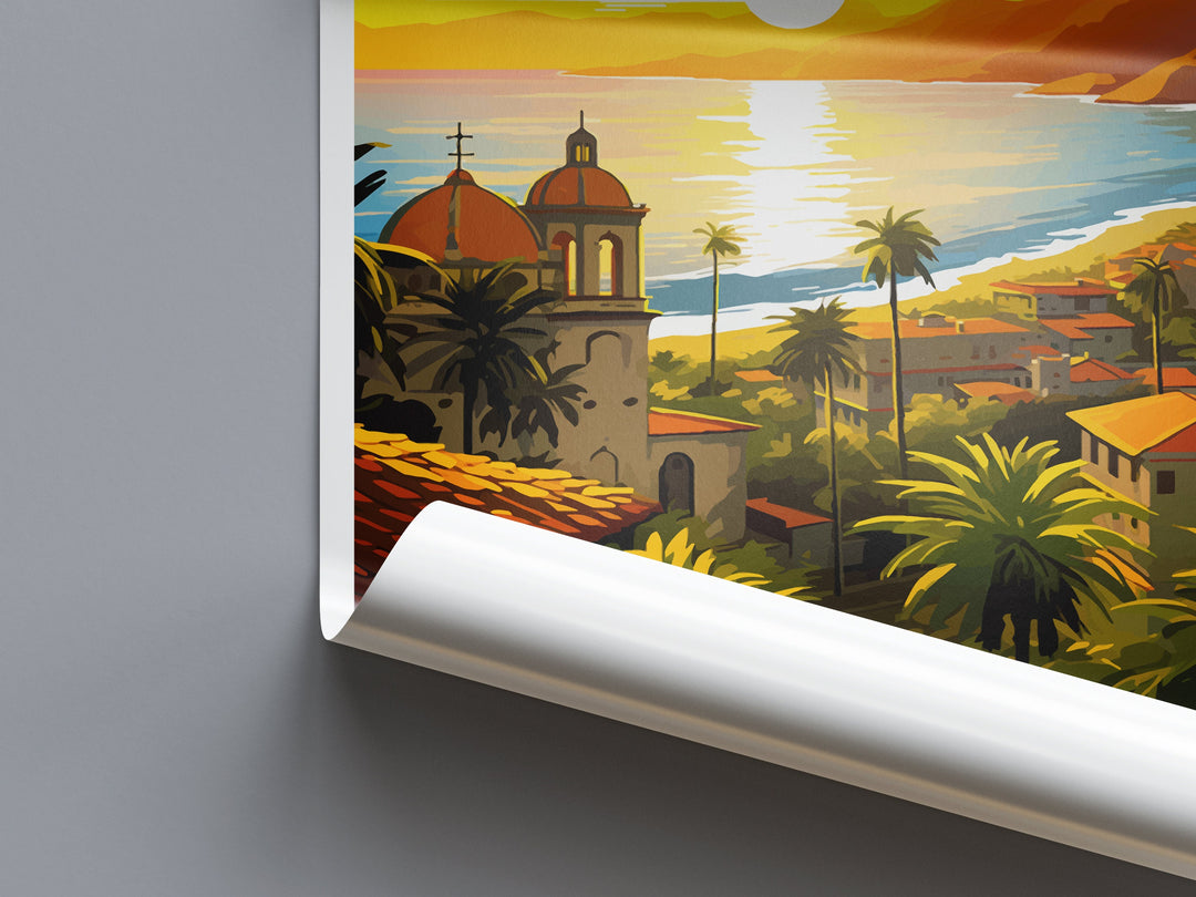 Puerto Vallarta Travel Print Wall Art Puerto Vallarta Wall Hanging Home Decor Puerto Vallarta Gift Art Lovers Wall Art Print Art Mexico Art