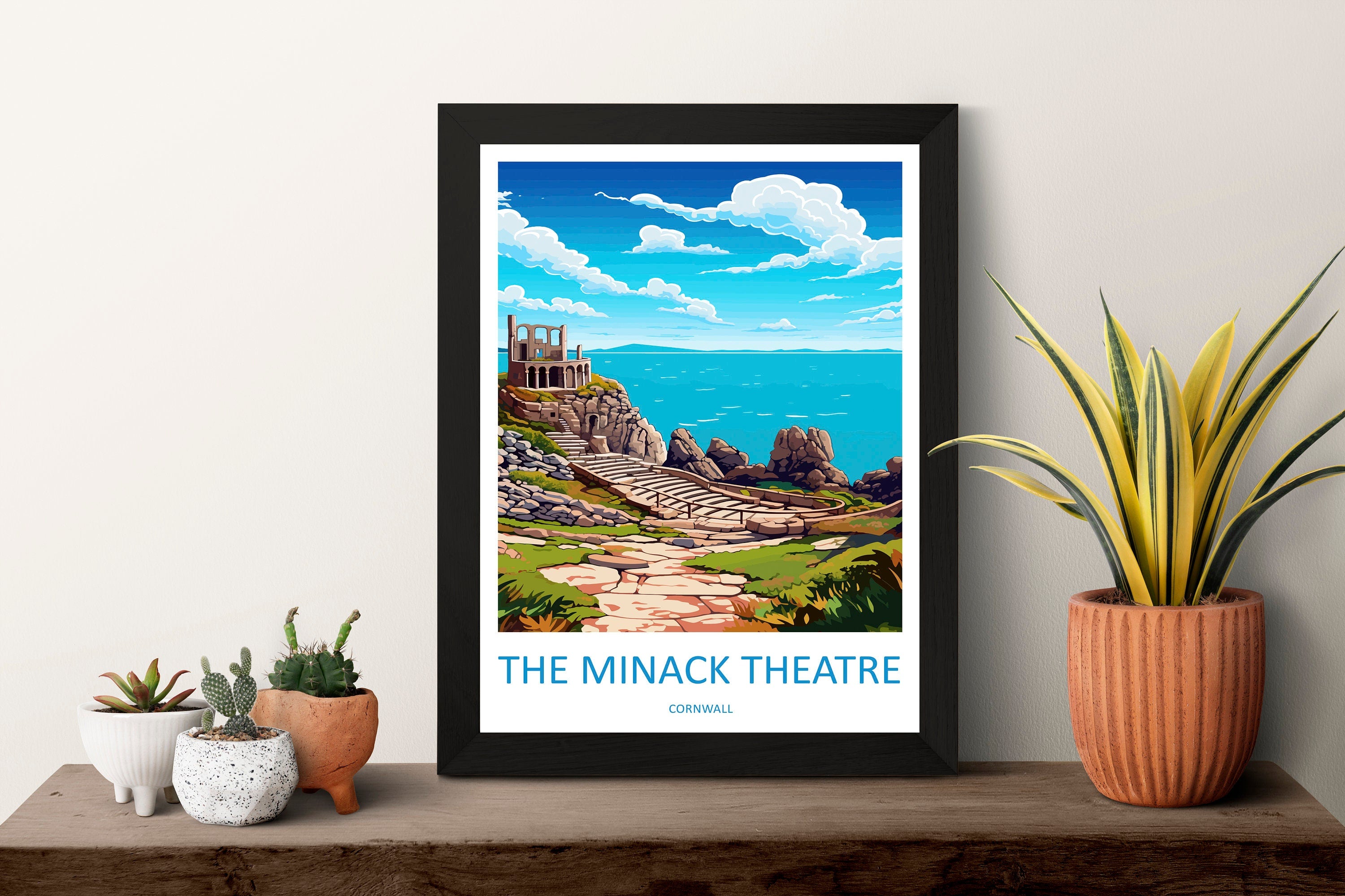 The Minack Theatre Travel Print