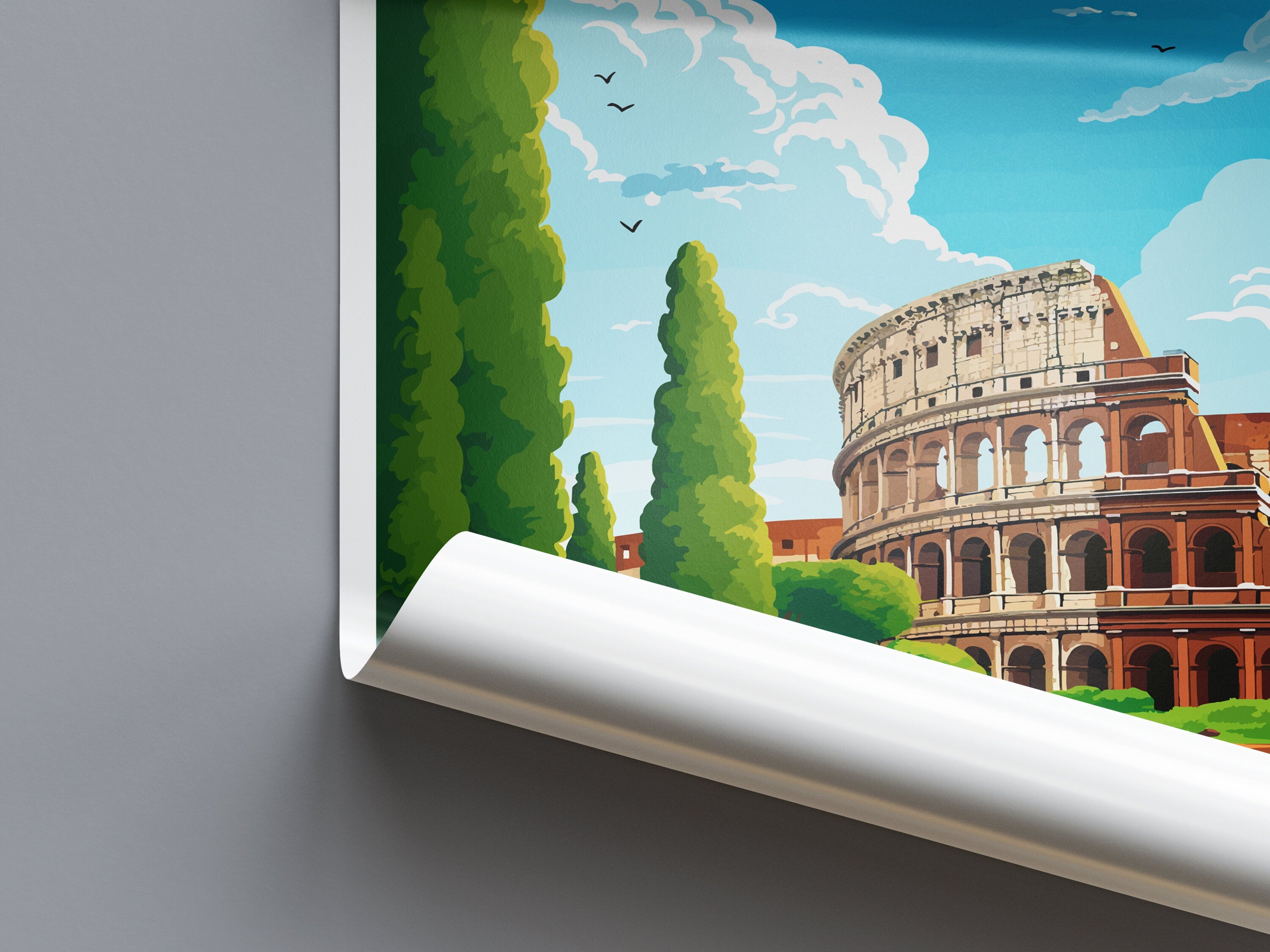 Rome Travel Print