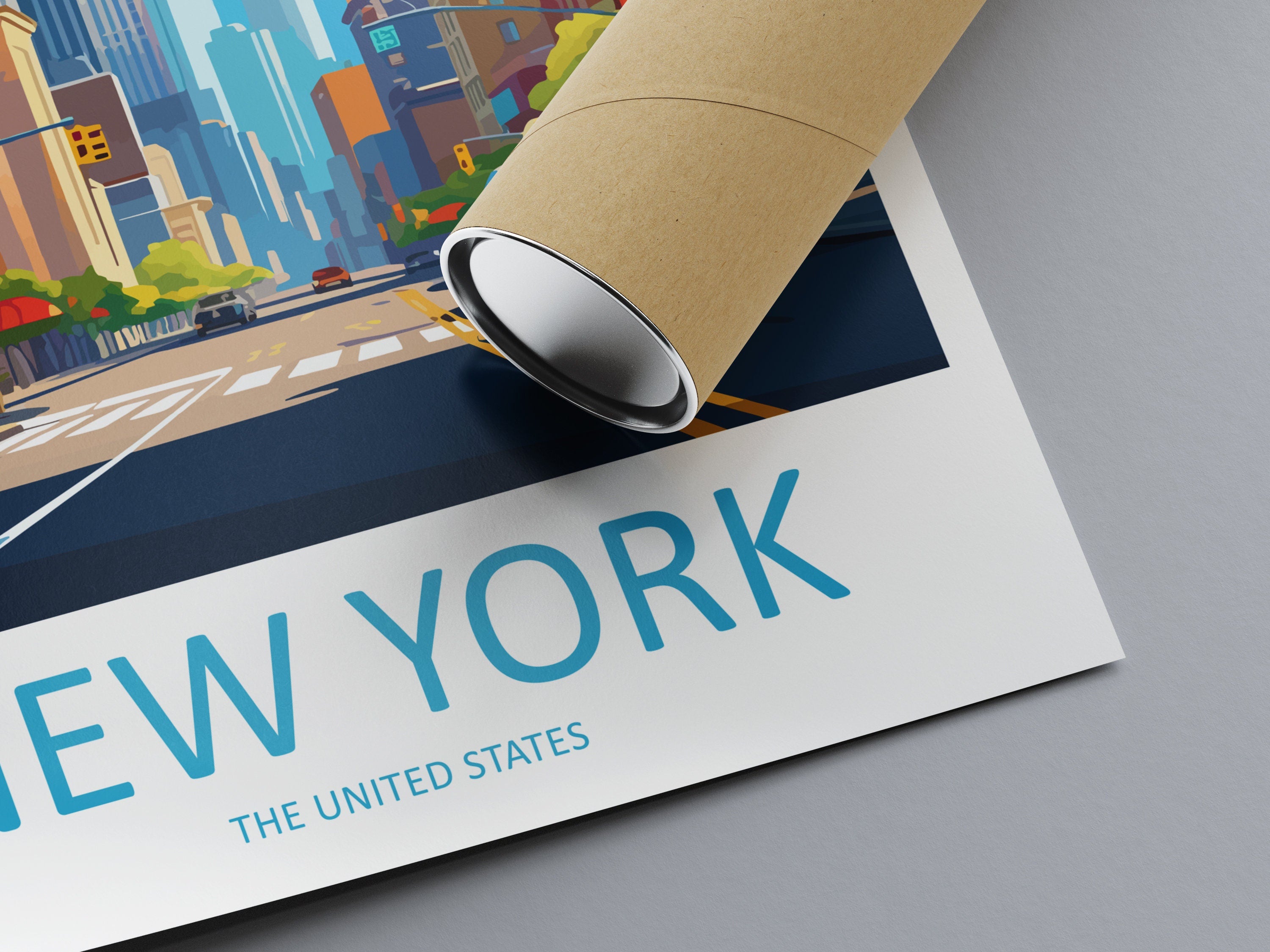 New York Travel Print