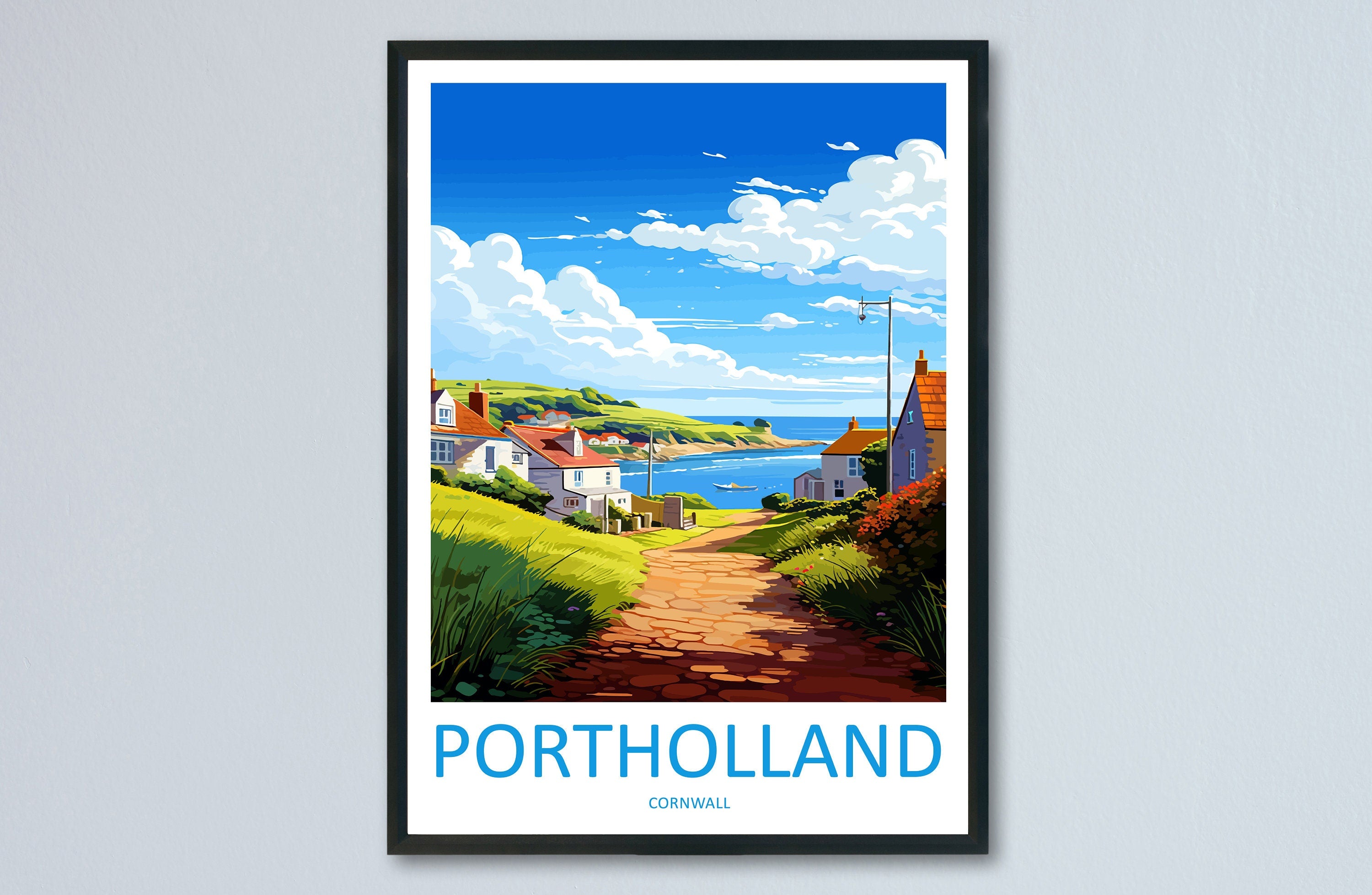 Portholland Travel Print