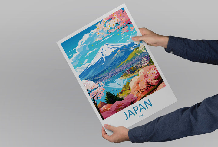 Japan Travel Print Wall Art Japan Wall Hanging Home Décor Japan Gift Art Lovers Tokyo Art Lover Gift Tokyo Travel Gift
