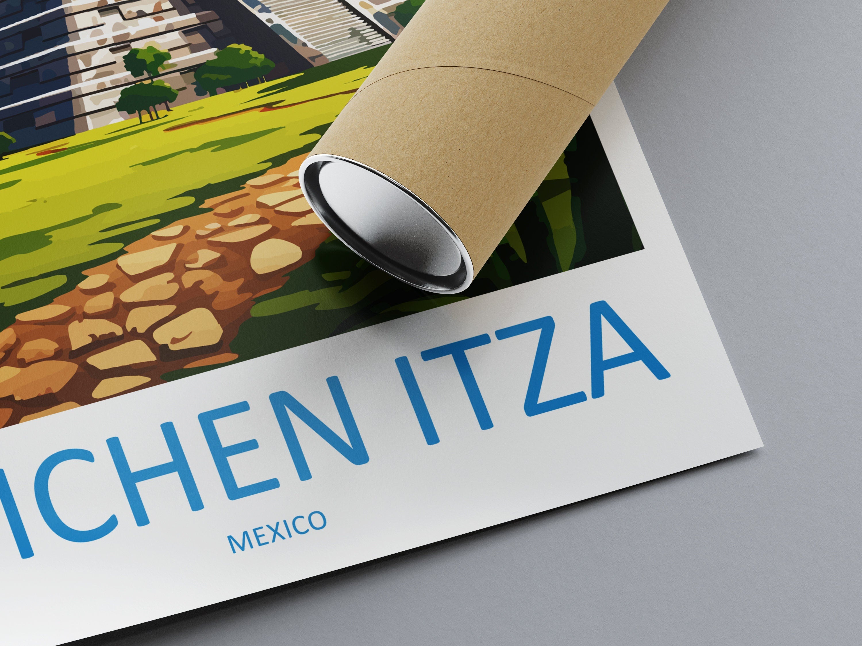 Chichen Itza Travel Print