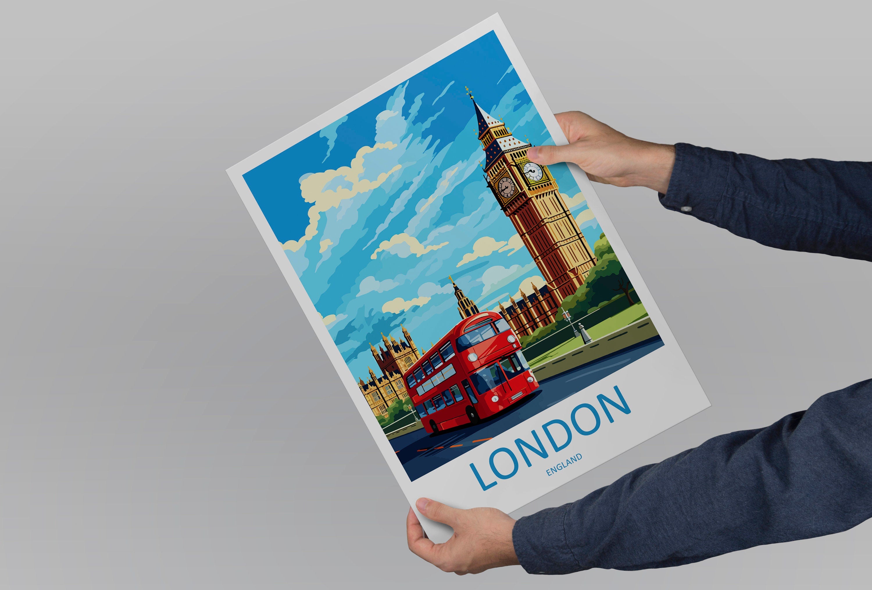 London Travel Print