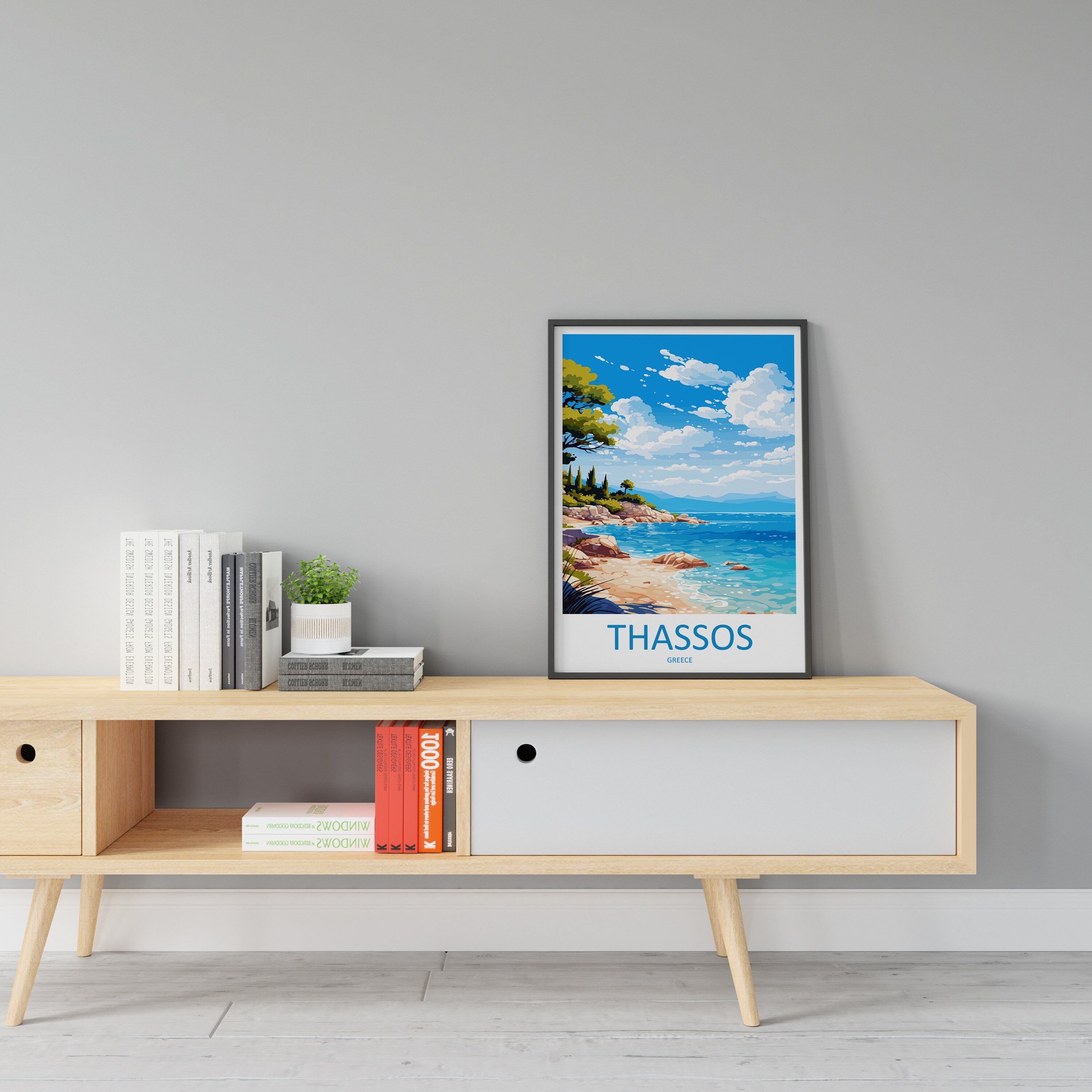 Thassos Travel Print