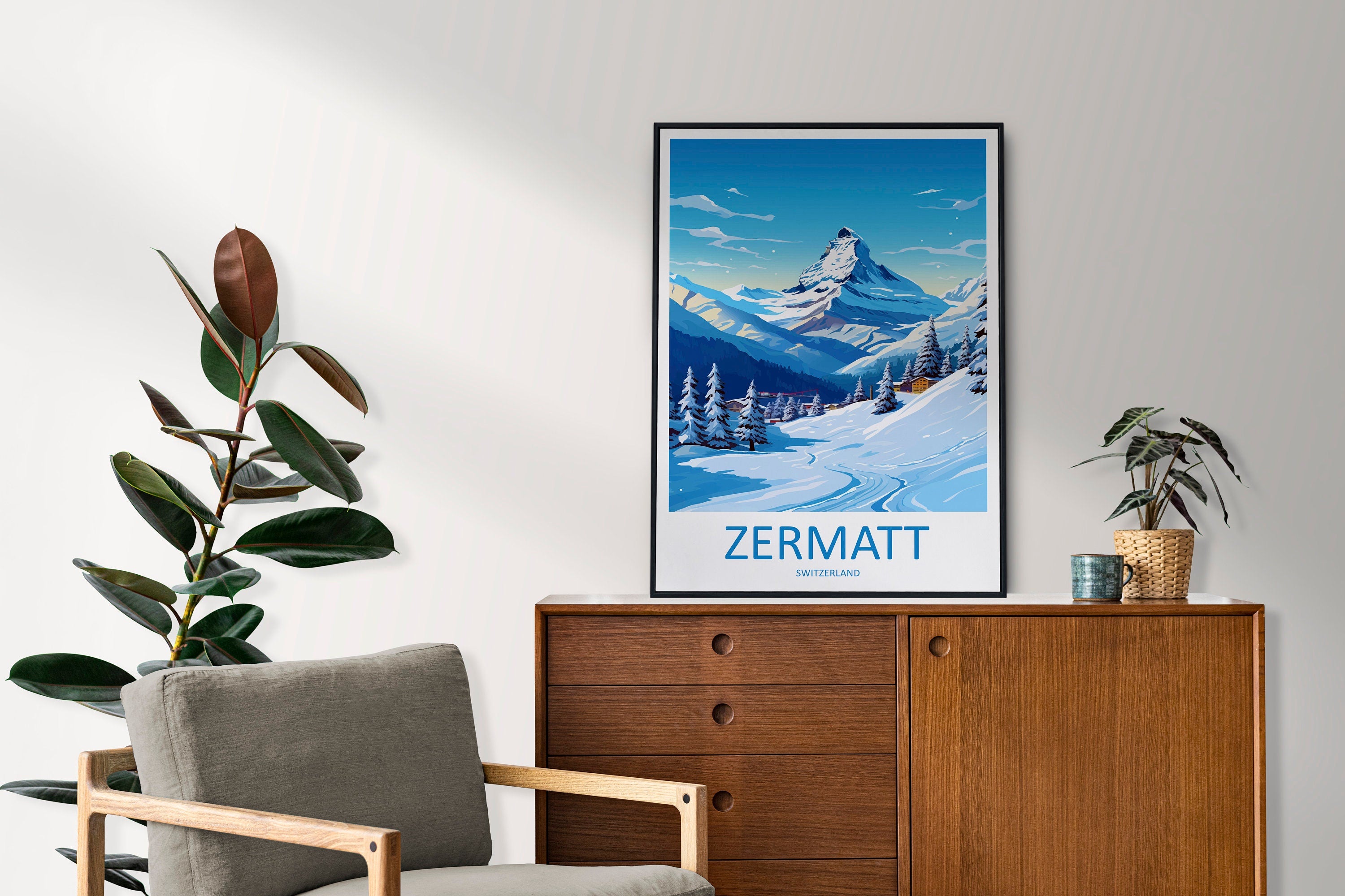 Zermatt Travel Print