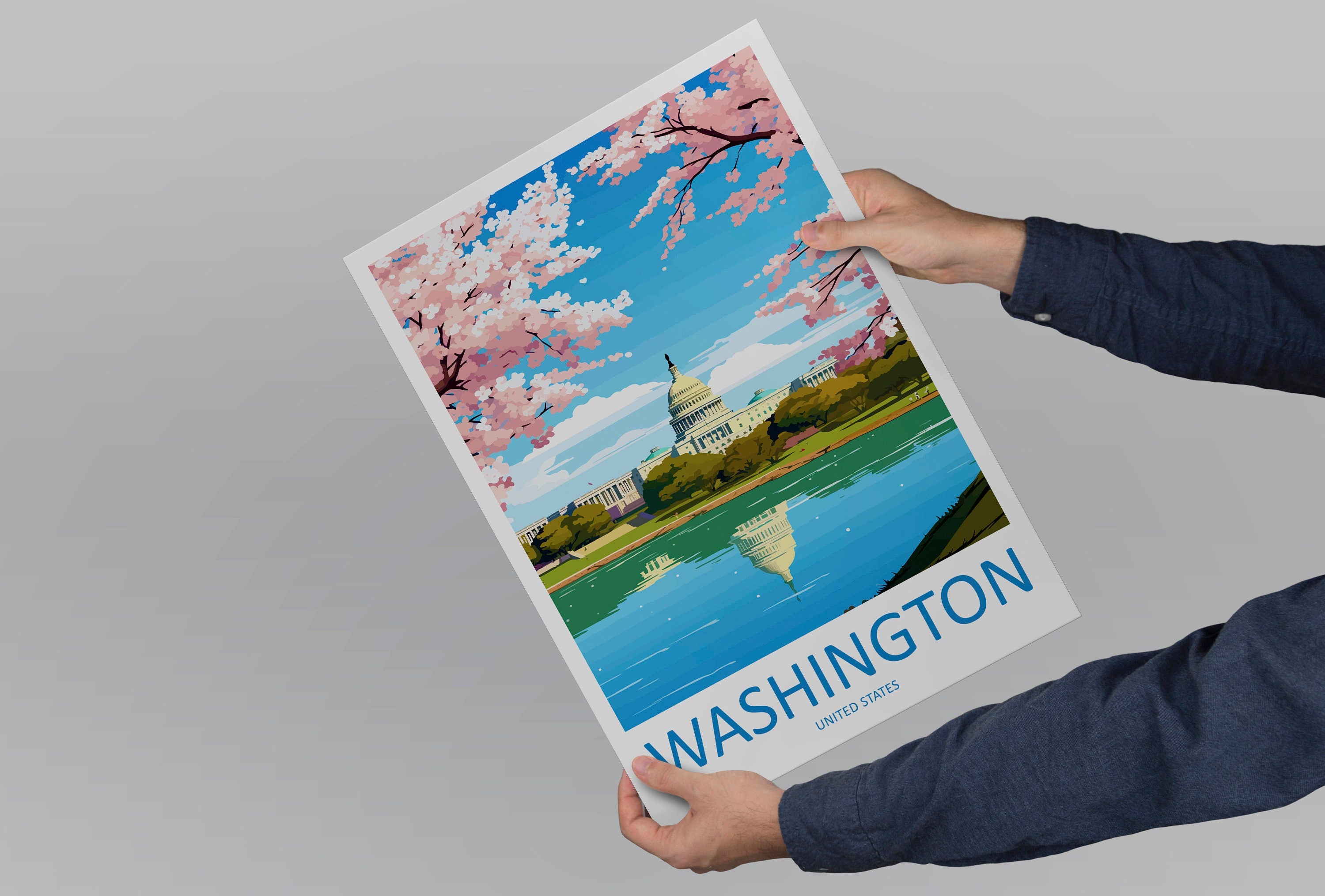 Washington DC Travel Print