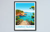 Cameo Island Travel Print