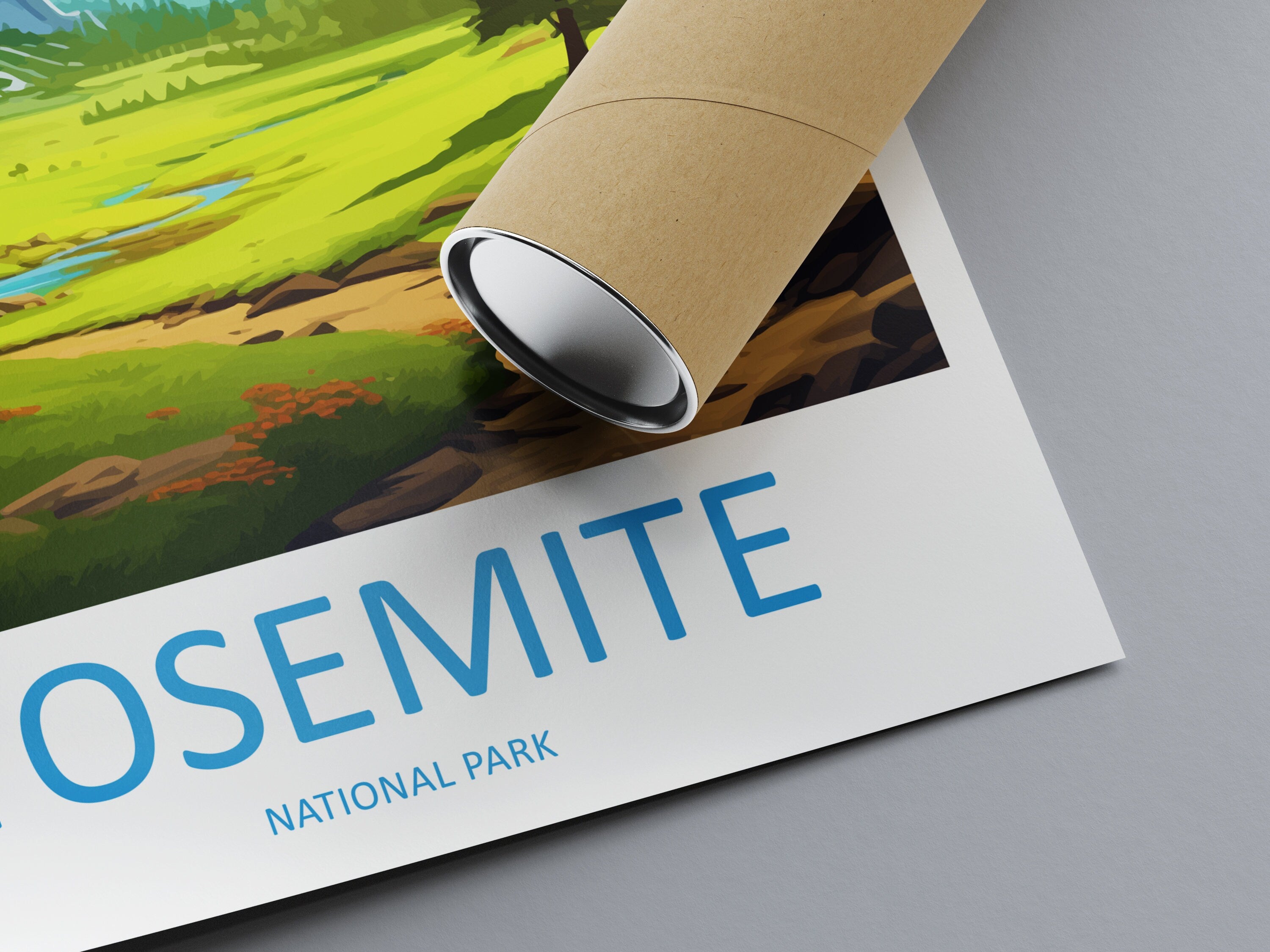 Yosemite Travel Print