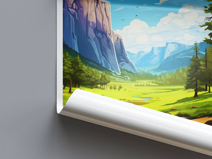 Yosemite Travel Print Wall Art Yosemite Wall Hanging Home Decor National Park Gift Yosemite Lovers National Park Wall Yosemite National Park
