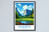 Yosemite Travel Print