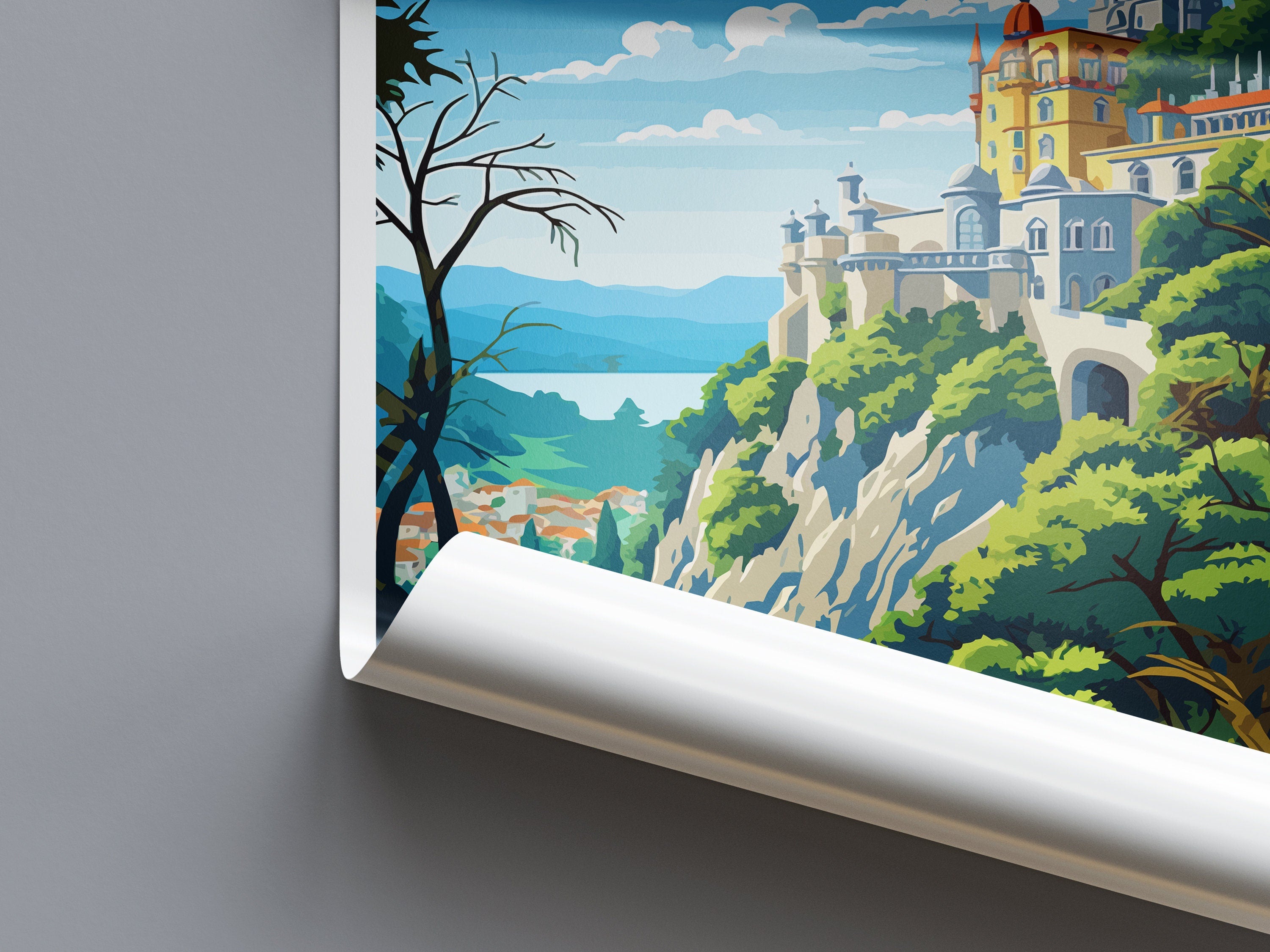 Sintra Travel Print