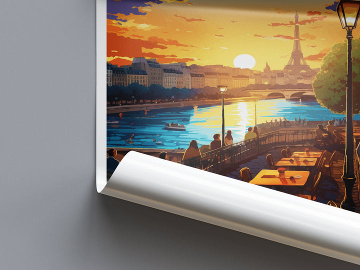 Paris Travel Print Wall Art Paris Wall Hanging Home Décor Paris Gift Art Lovers France Art Lover Gift Paris Print France Wall Art Décor