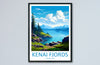 Kenai Fjords National Park Travel Print