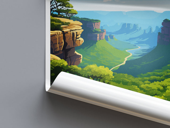 South Africa Travel Print Wall Art South Africa Wall Hanging Home Décor South Africa Gift Art Lovers South Africa Art Print Wall Décor Art
