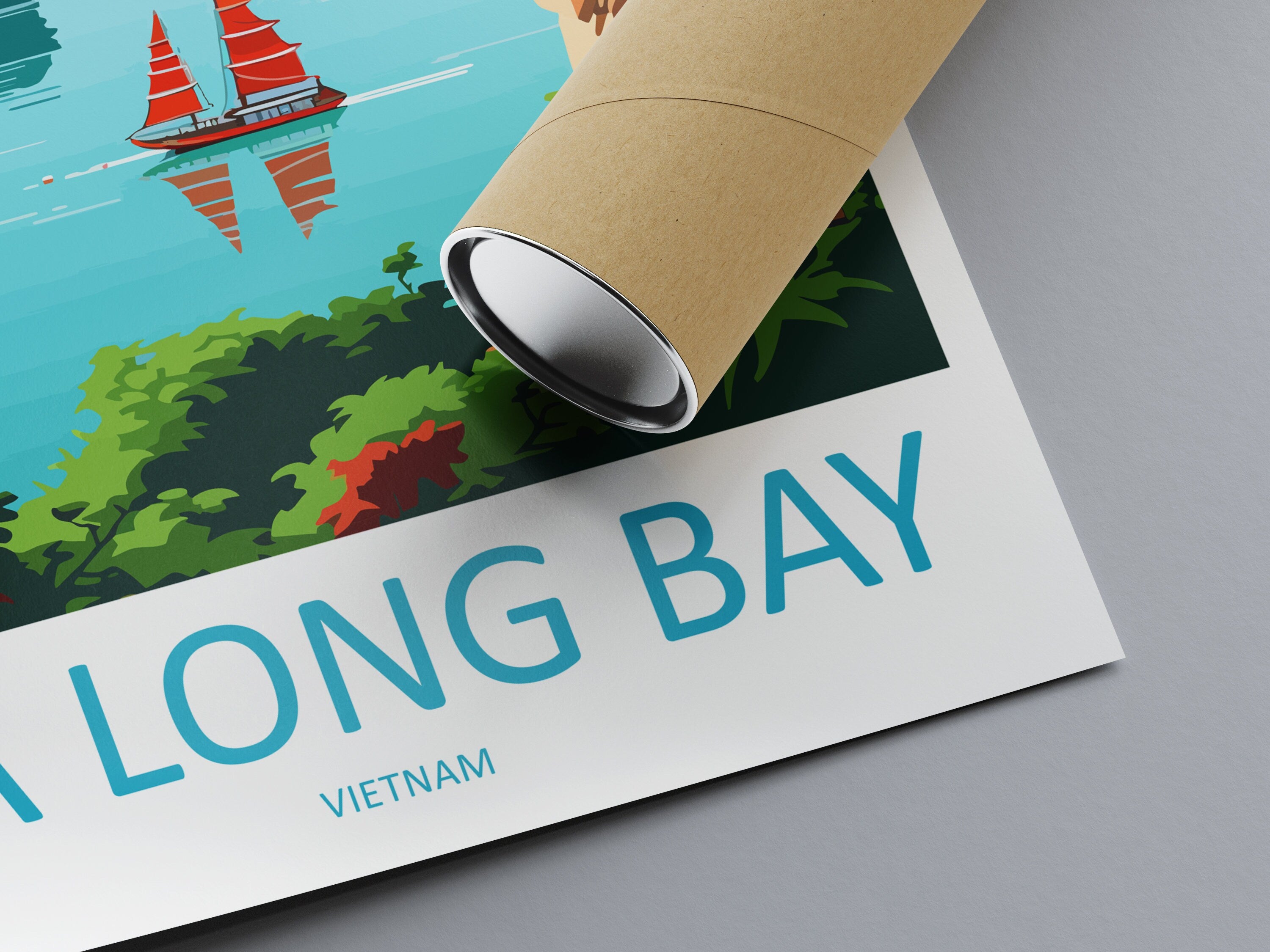 Ha Long Bay Travel Print