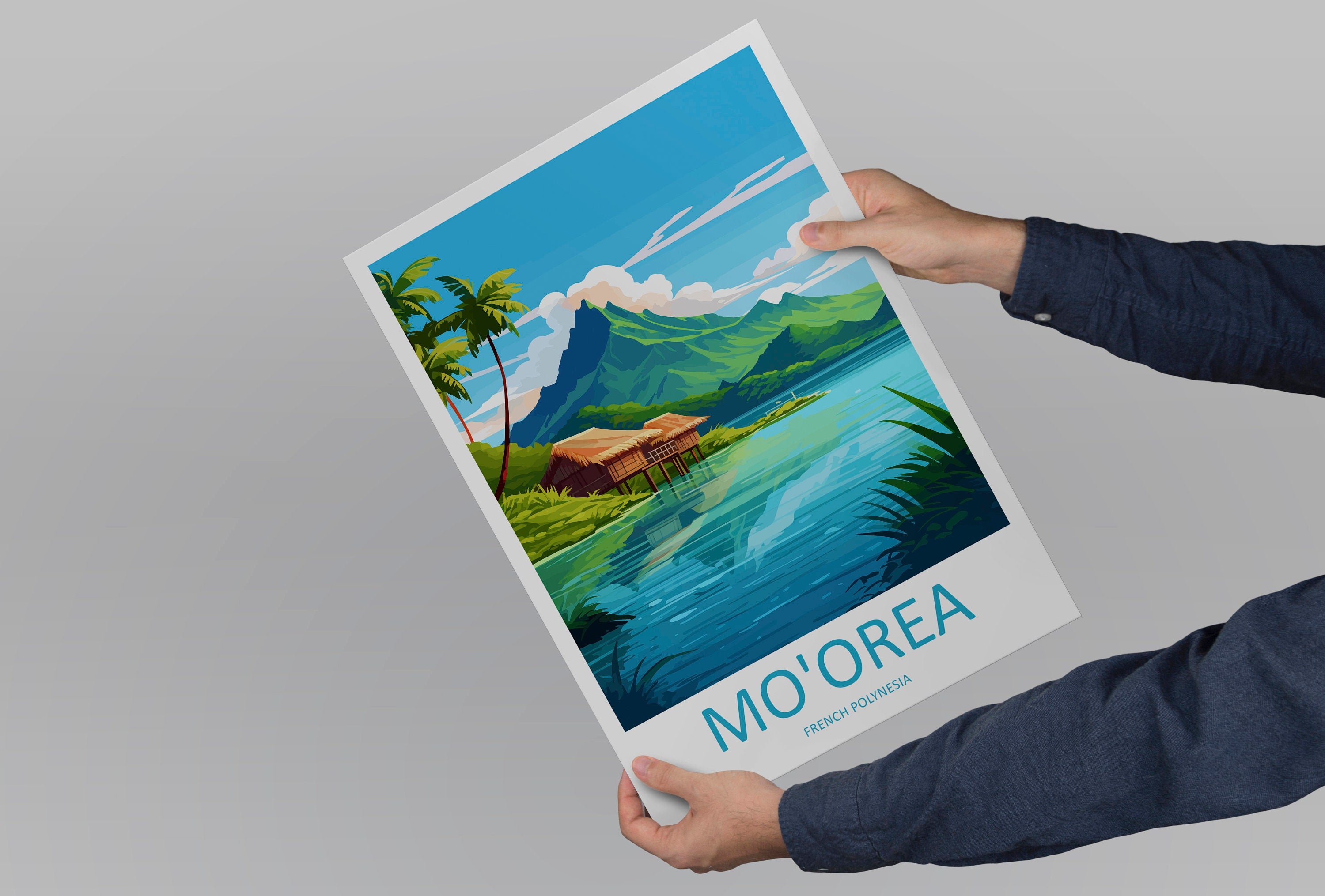 Mo'orea Travel Print