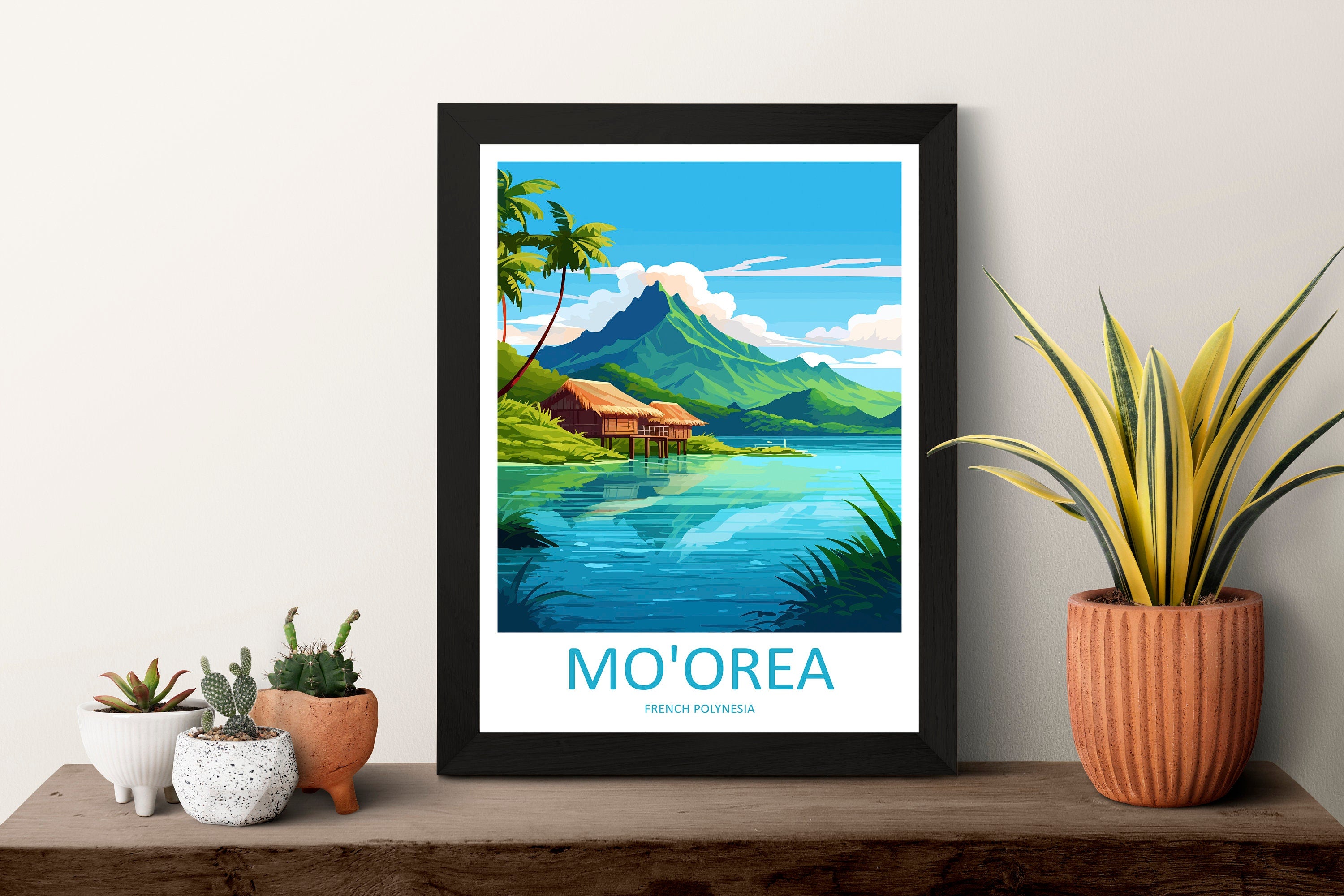 Mo'orea Travel Print