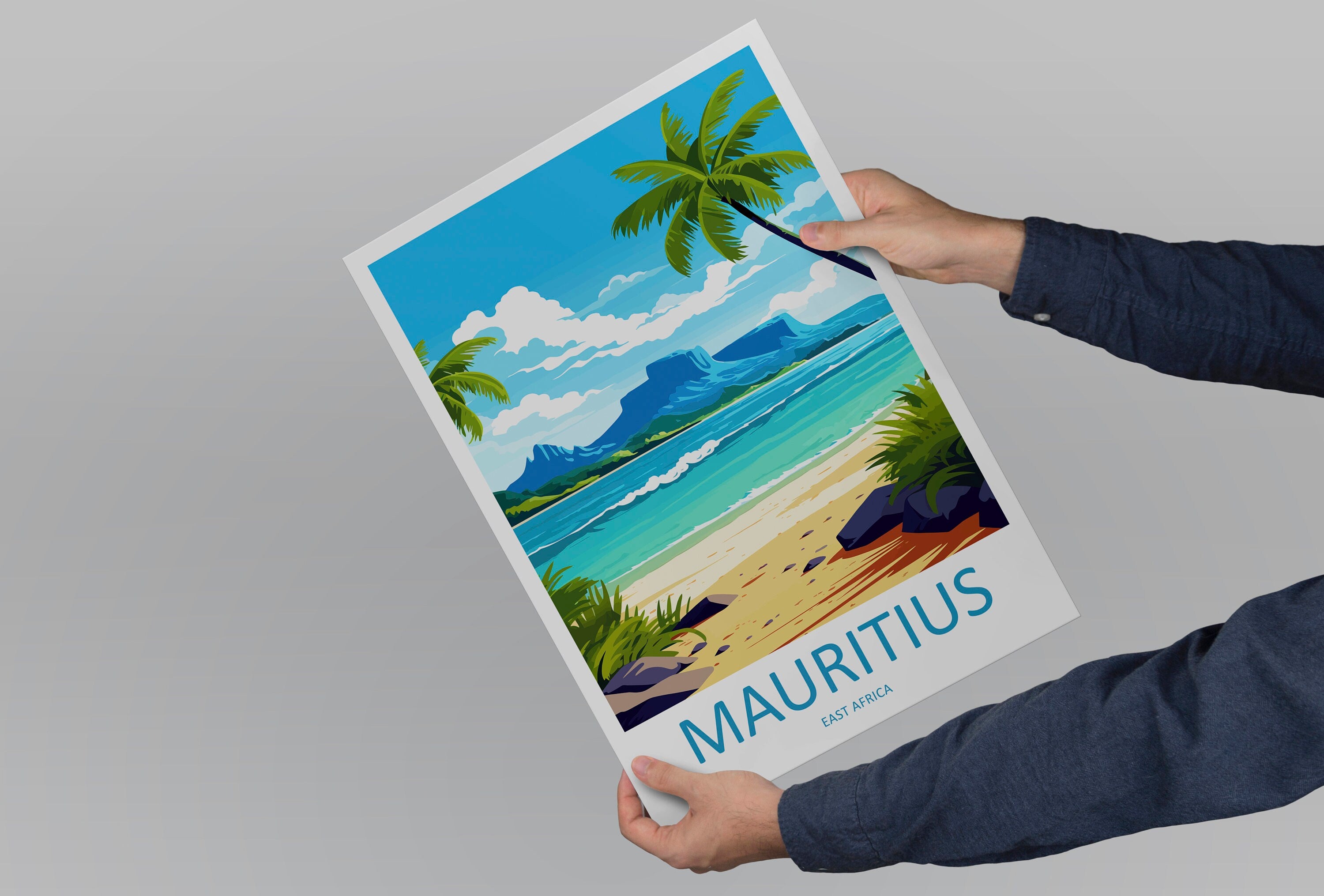 Mauritius Travel Print