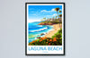 Laguna Beach Travel Print