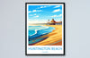 Huntington Beach Travel Print