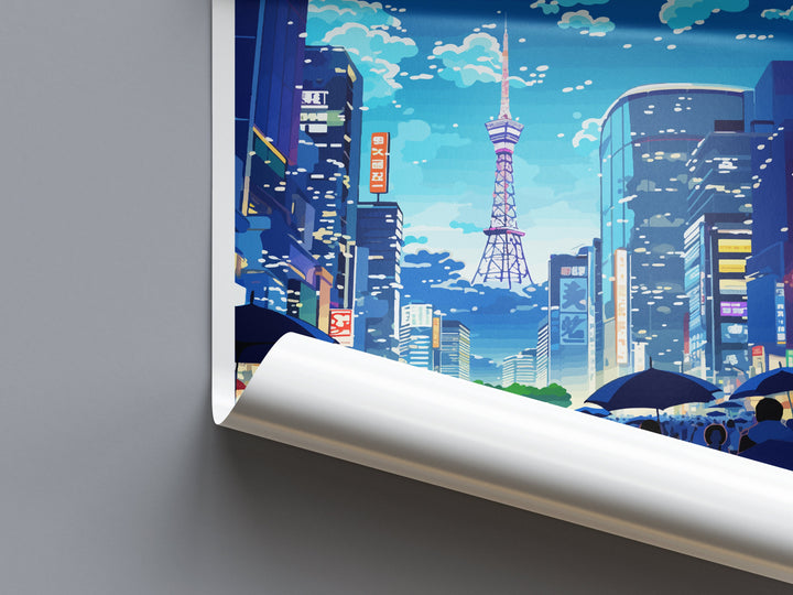 Japan Travel Print Wall Art Japan Wall Hanging Home Décor Japan Gift Art Lovers Tokyo Art Lover Gift Tokyo Travel Gift