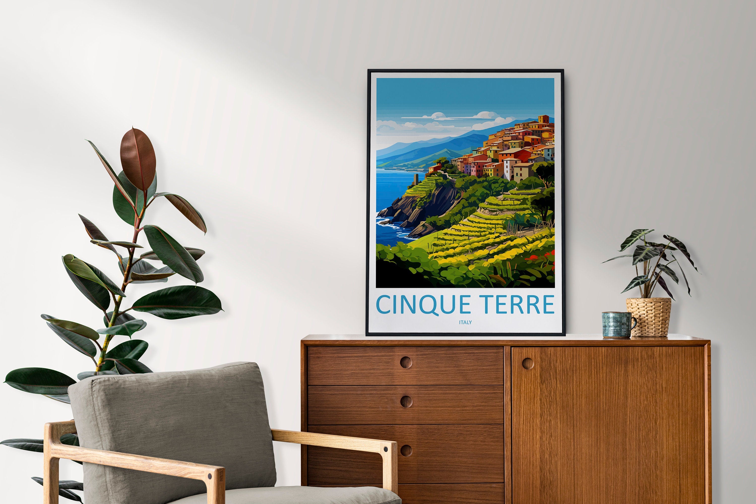 Cinque Terre Travel Print