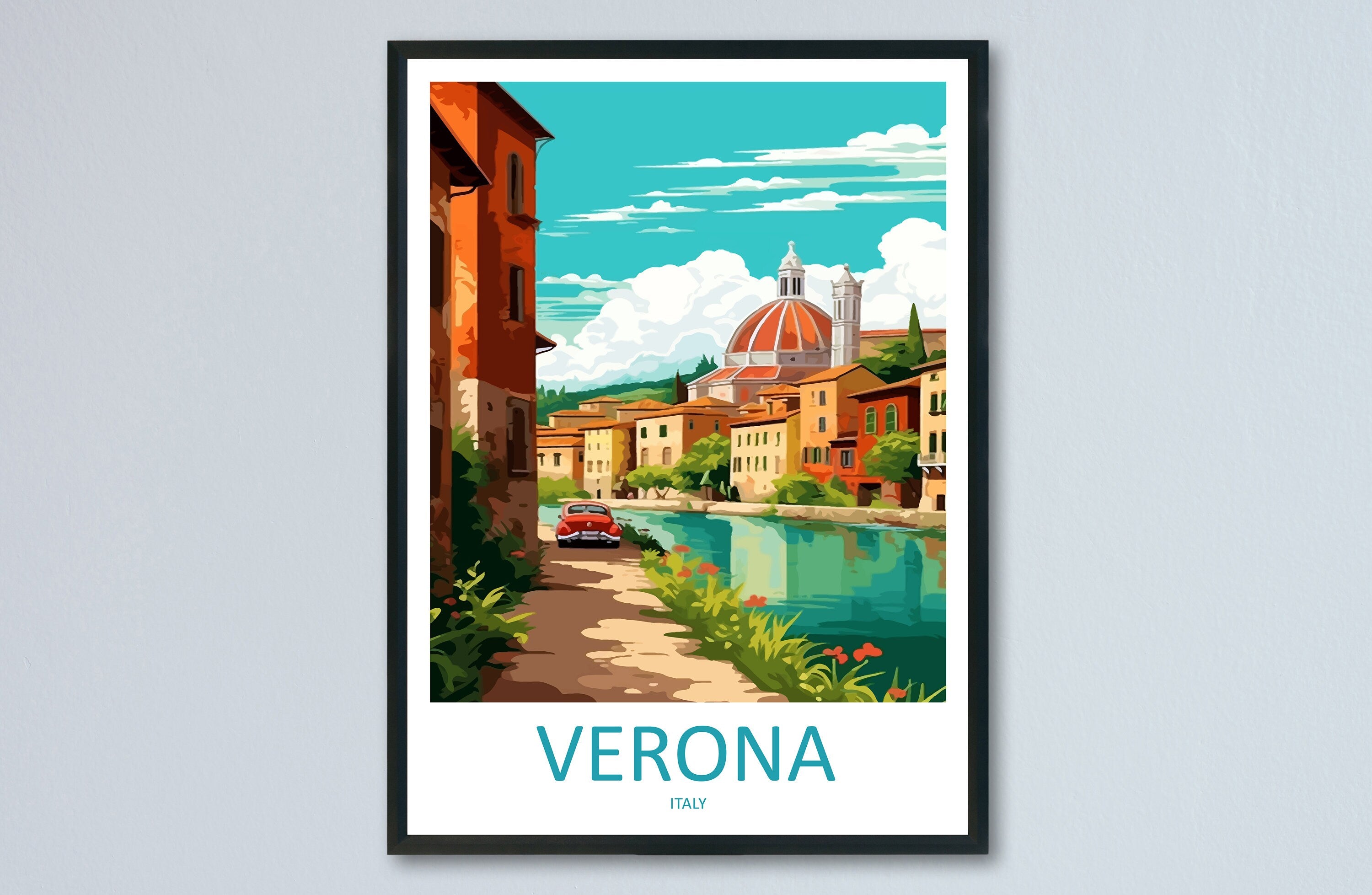 Verona Travel Print