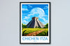 Chichen Itza Travel Print