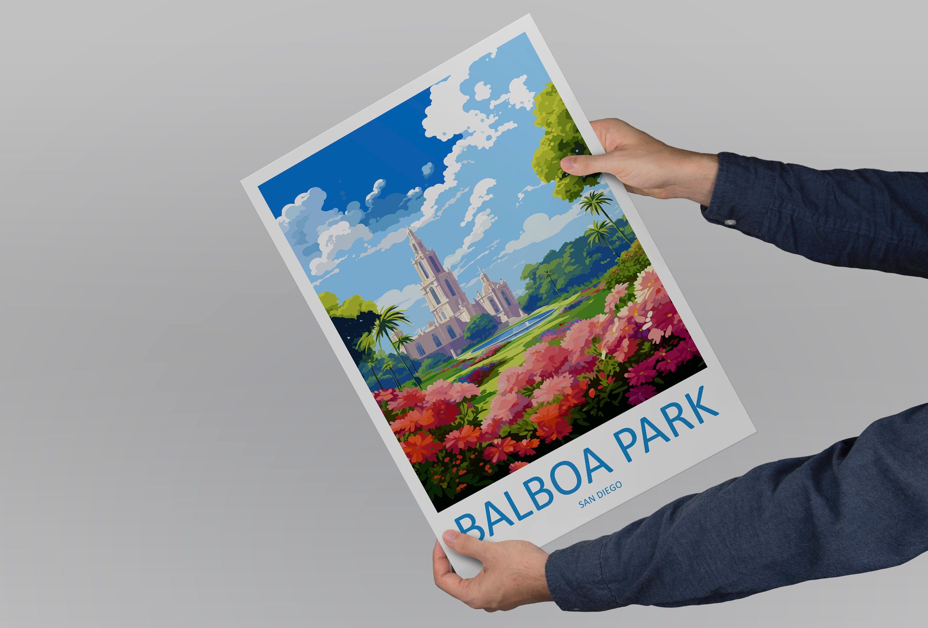 Balboa Park Travel Print