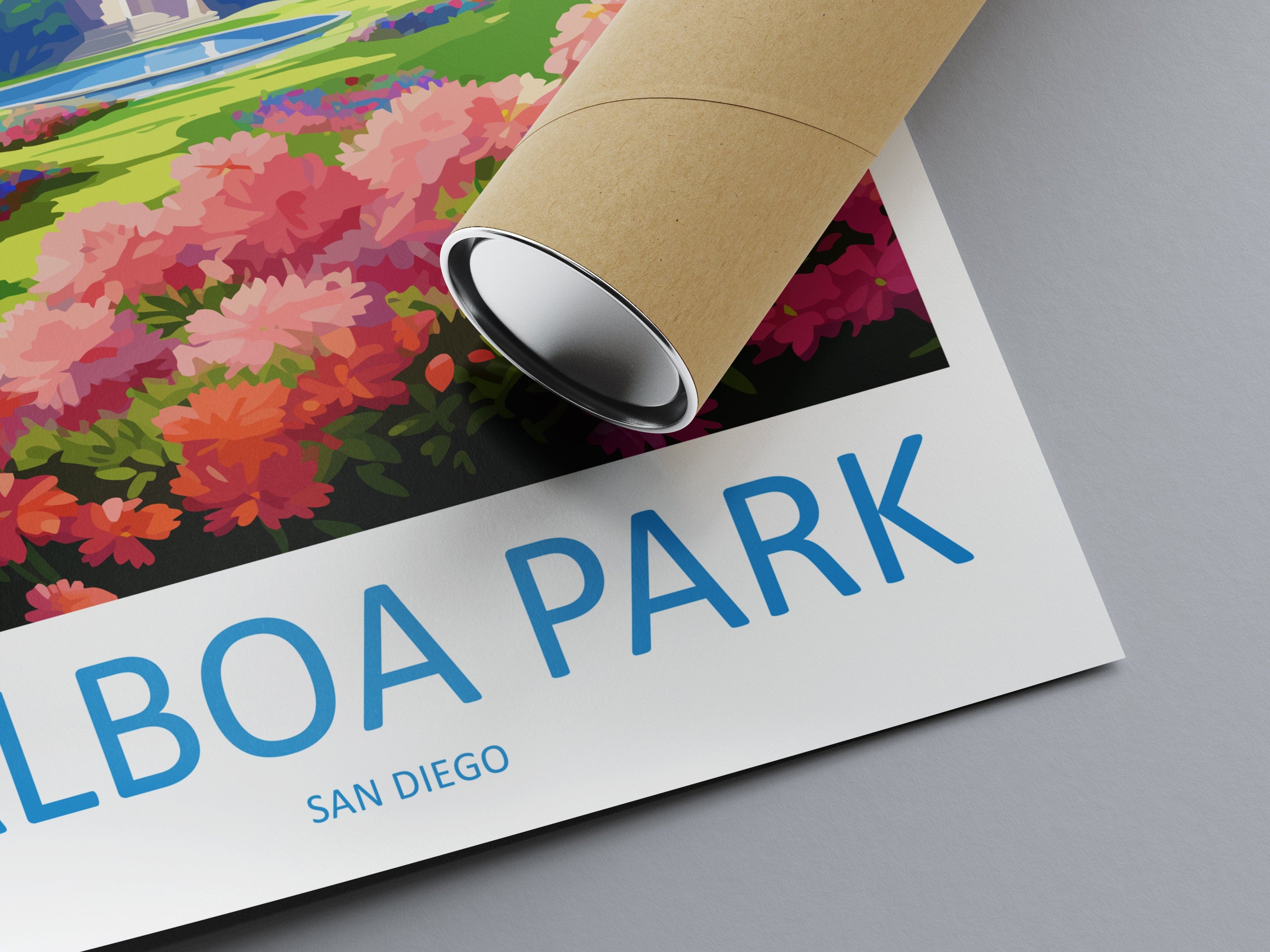 Balboa Park Travel Print