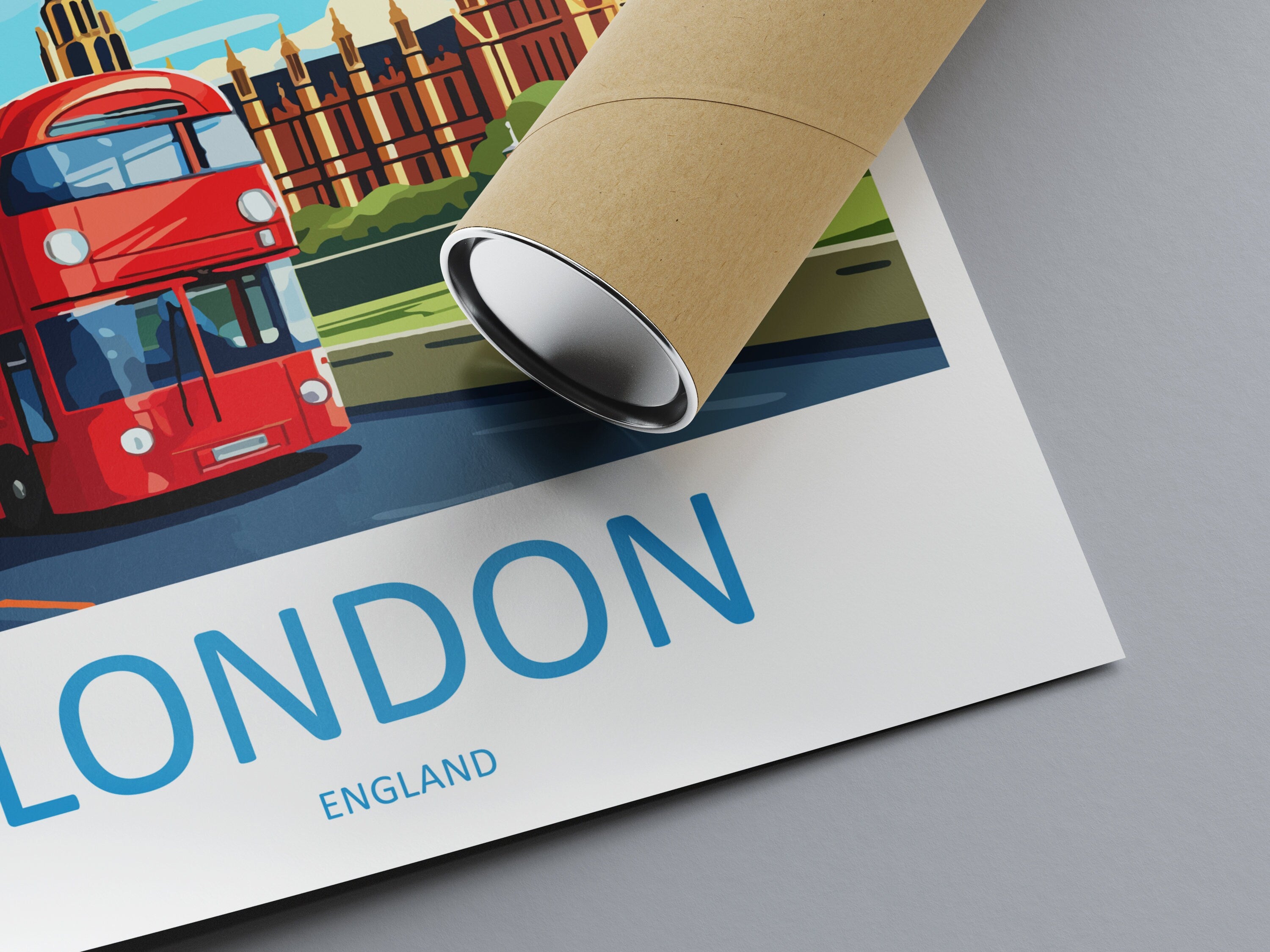 London Travel Print