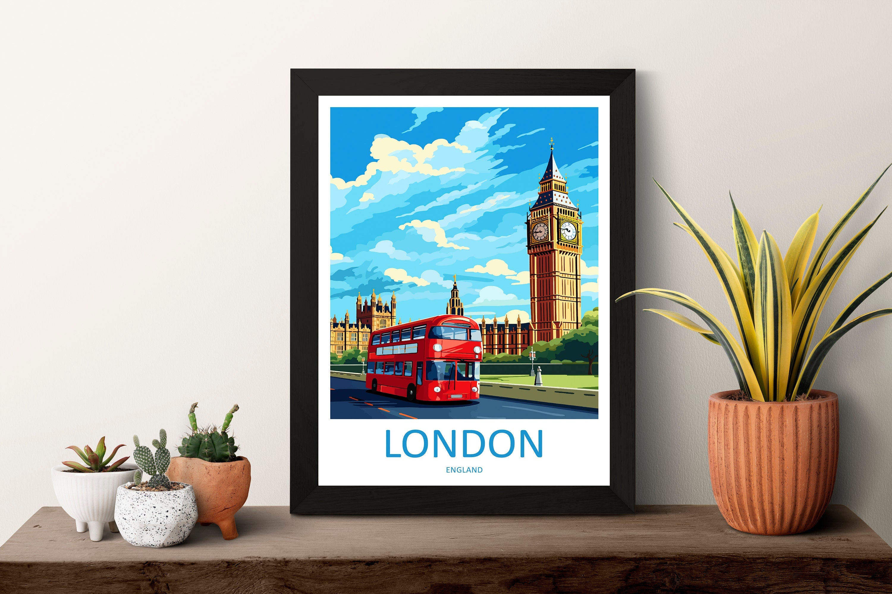 London Travel Print