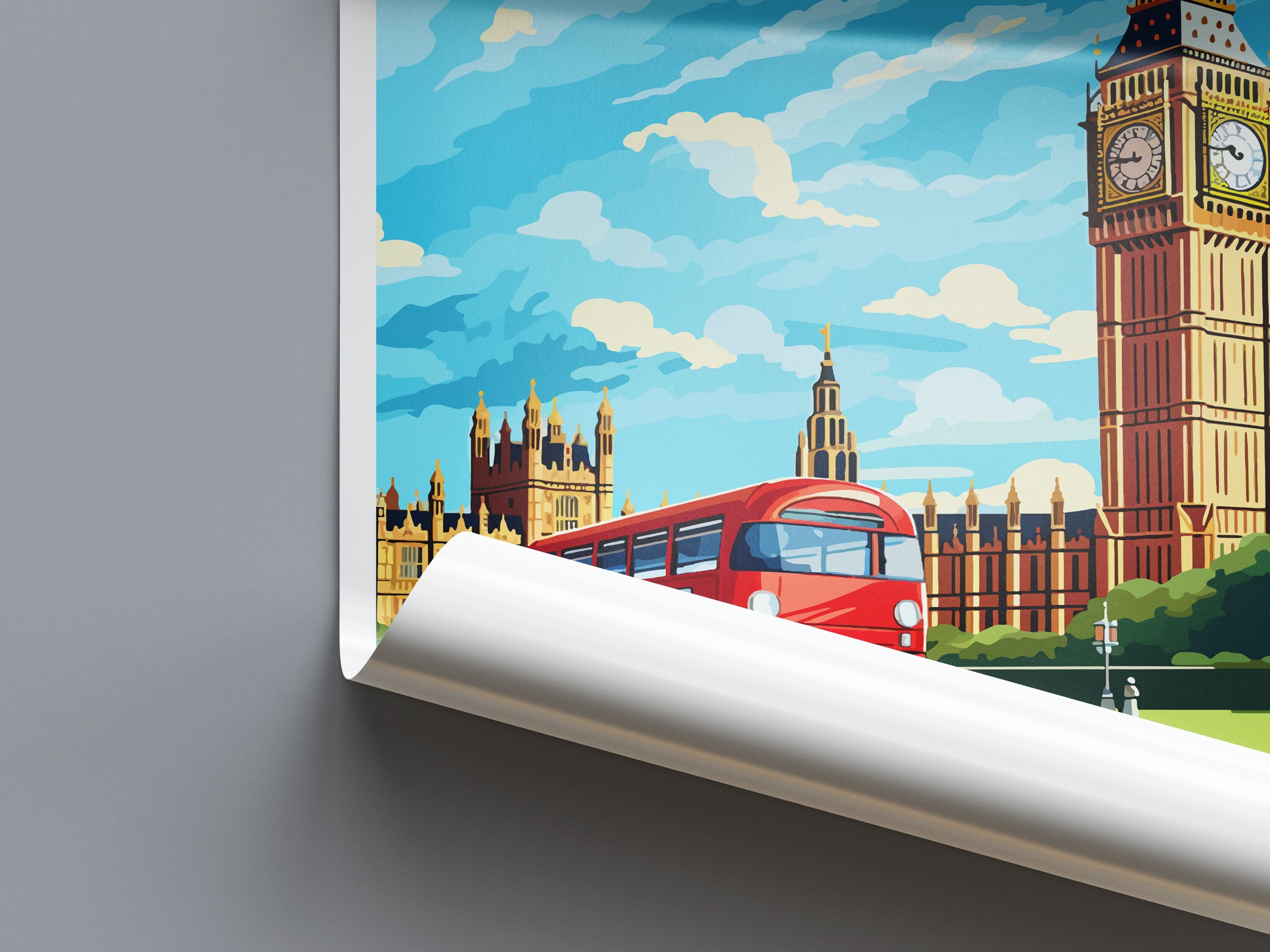 London Travel Print