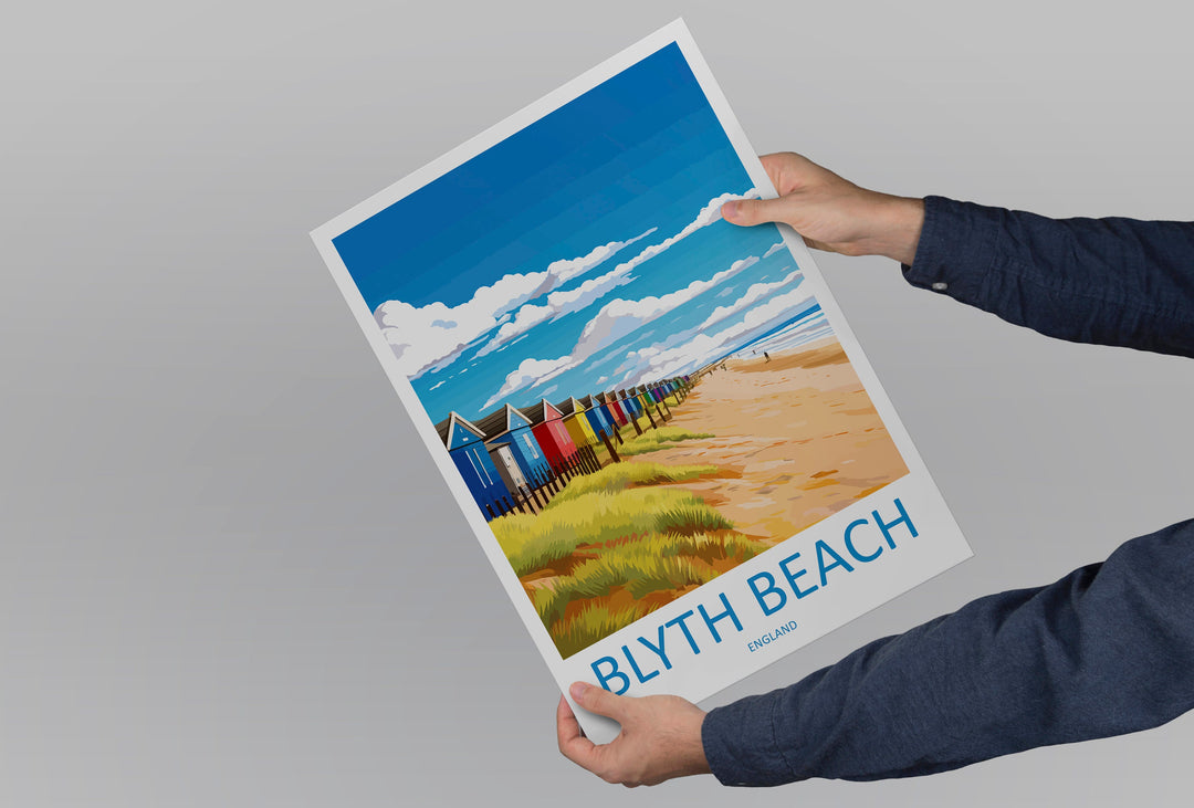 Blyth Travel Print Wall Art Blyth Wall Hanging Home Décor Blyth Gift Art Lovers England Art Lover Gift Print