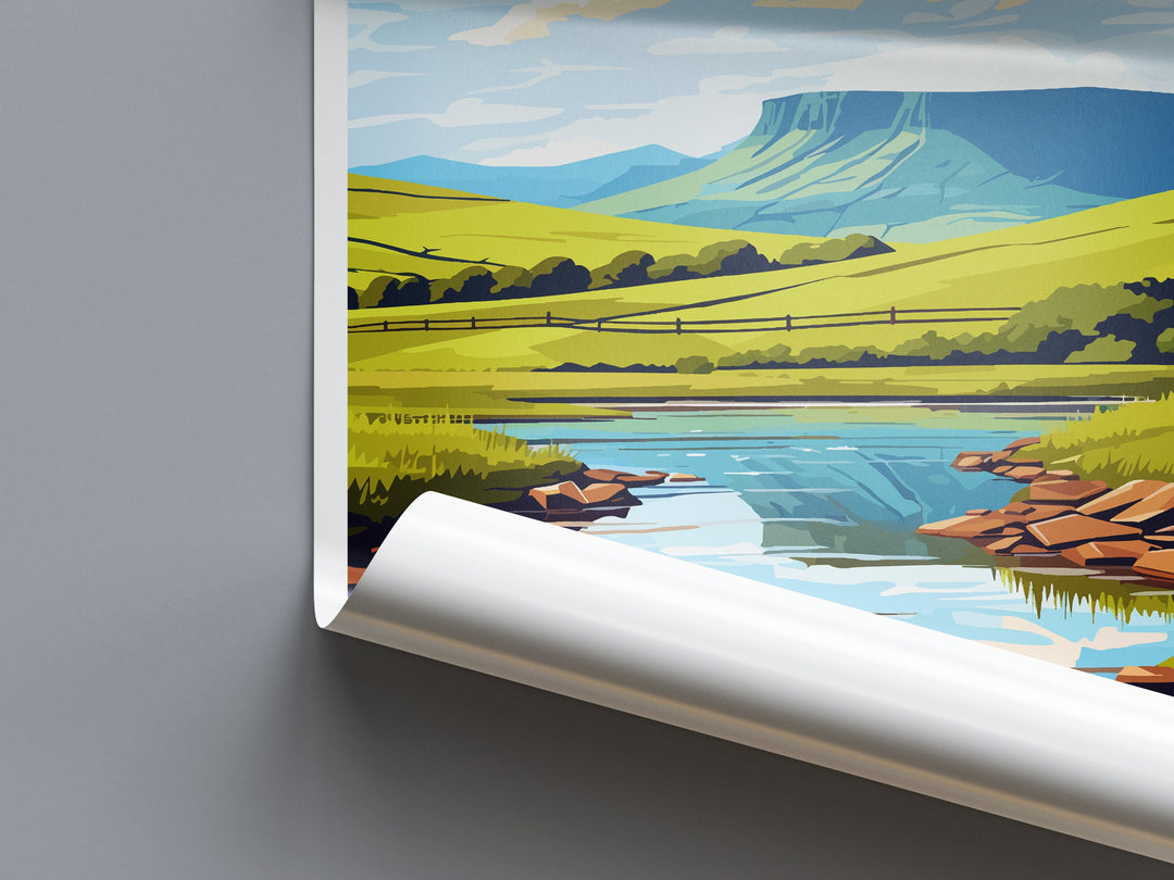 Brecon Beacons Print Brecon Beacons Home Decor Landscape Art Print Brecon Beacons Wall Nature Enthusiast Gift Wall Hanging Brecon Beacons