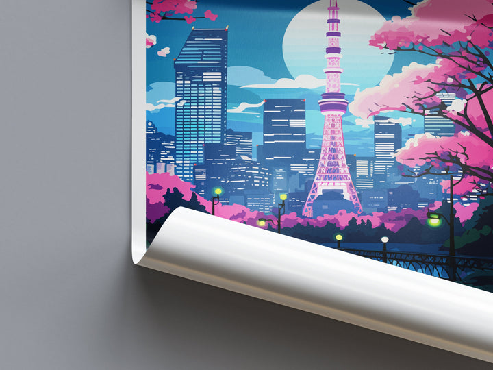 Japan Travel Print Wall Art Japan Wall Hanging Home Décor Japan Gift Art Lovers Tokyo Art Lover Gift Tokyo Travel Gift