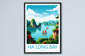 Ha Long Bay Travel Print