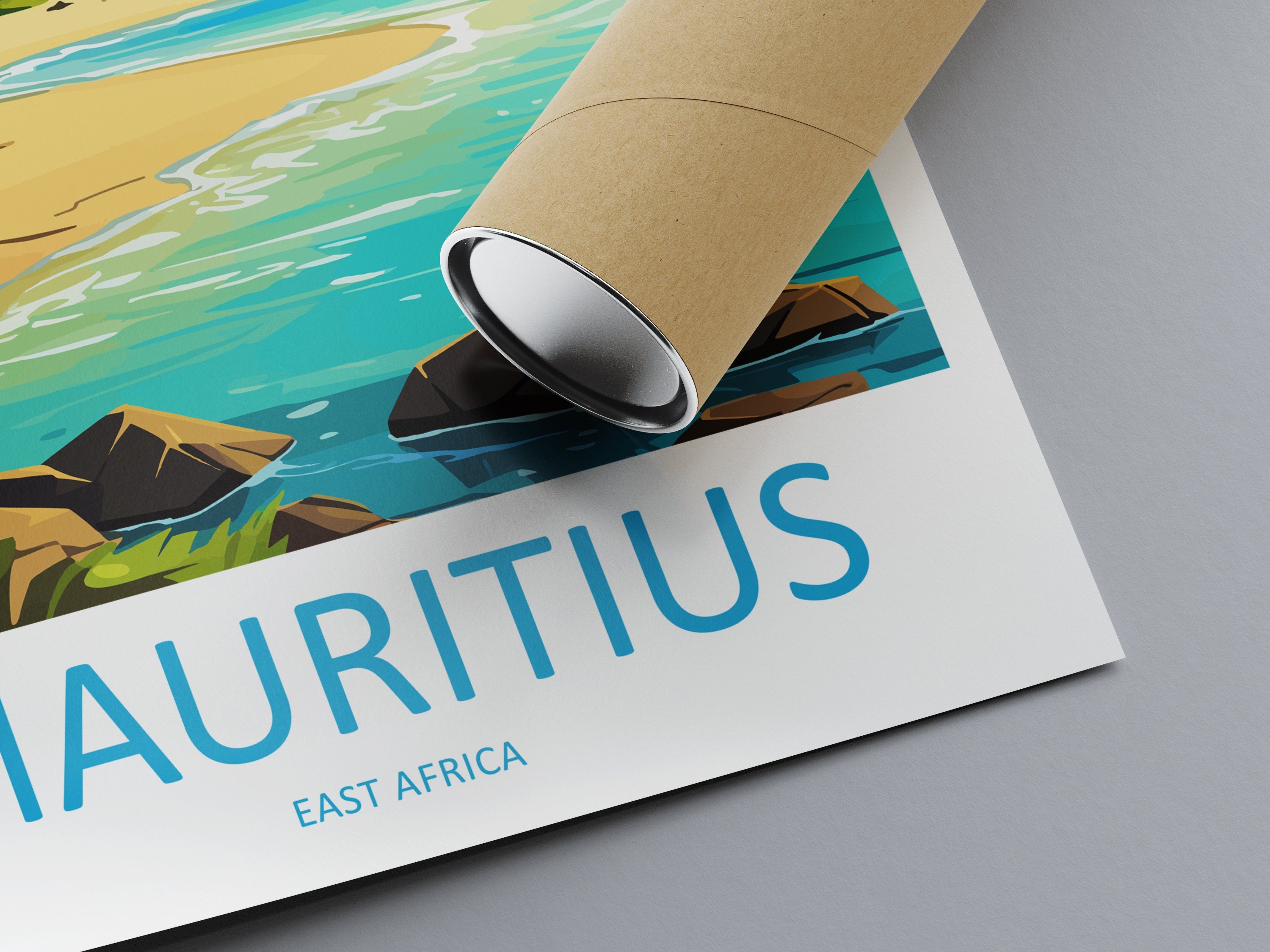 Mauritius Travel Print