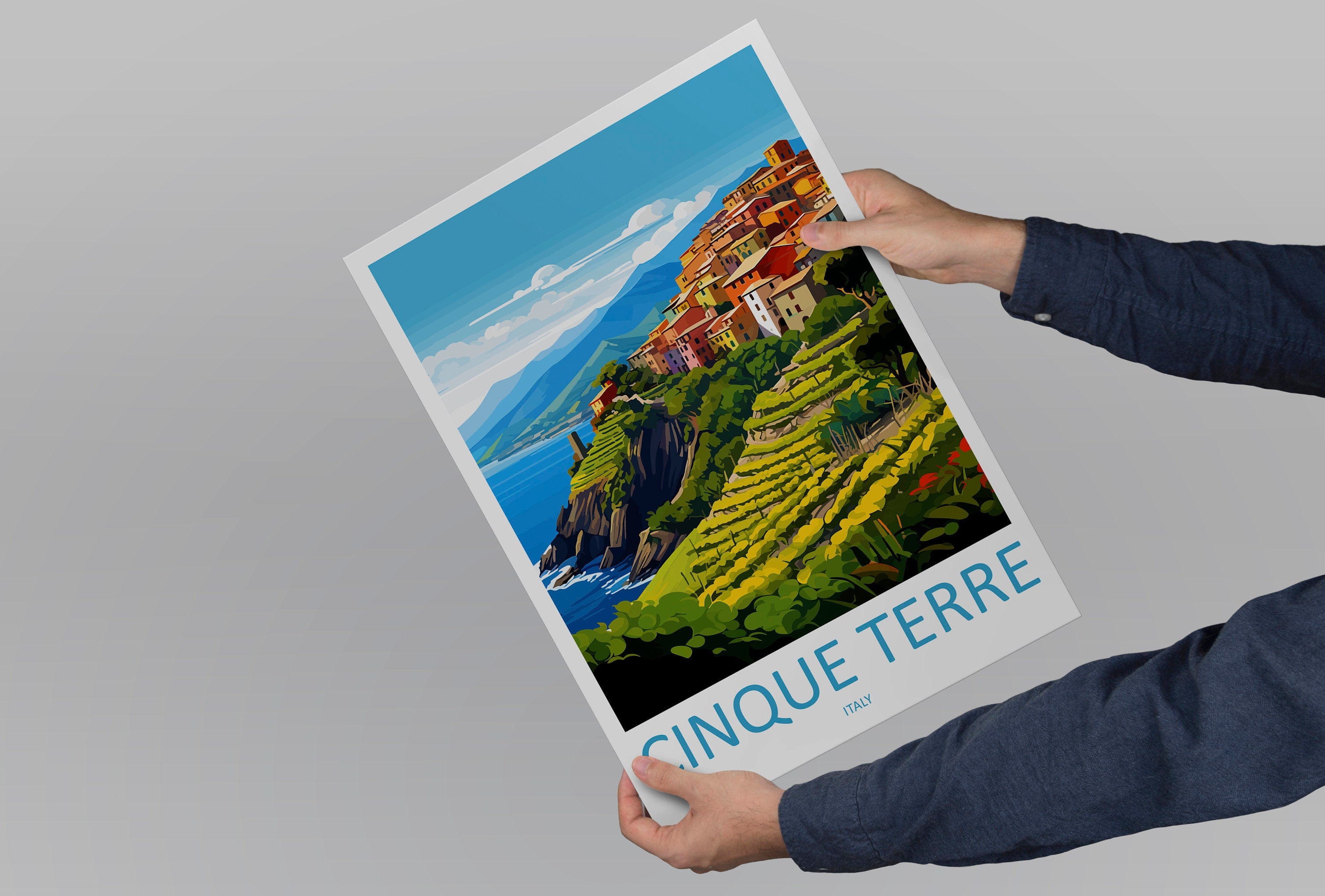 Cinque Terre Travel Print