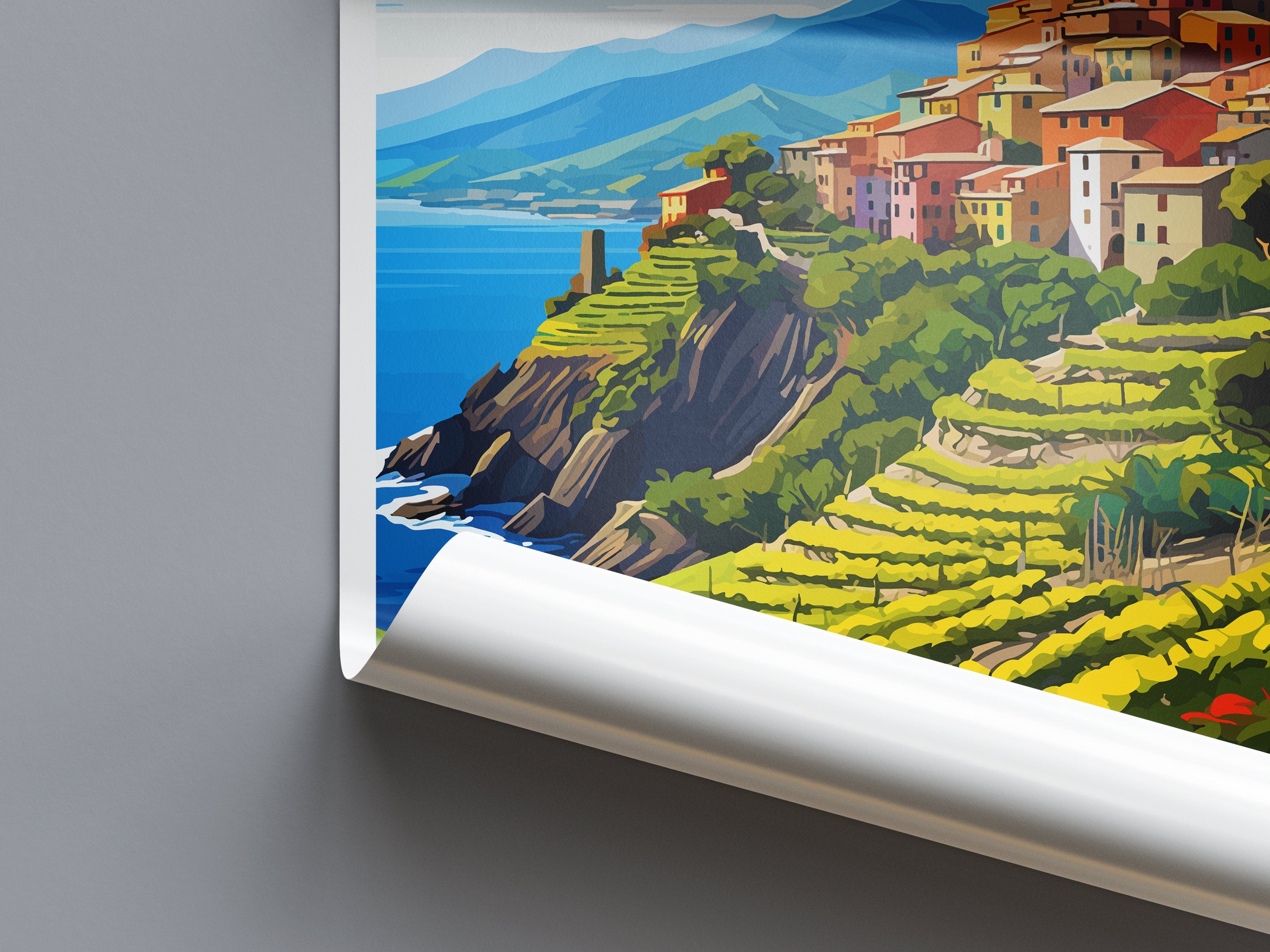 Cinque Terre Travel Print