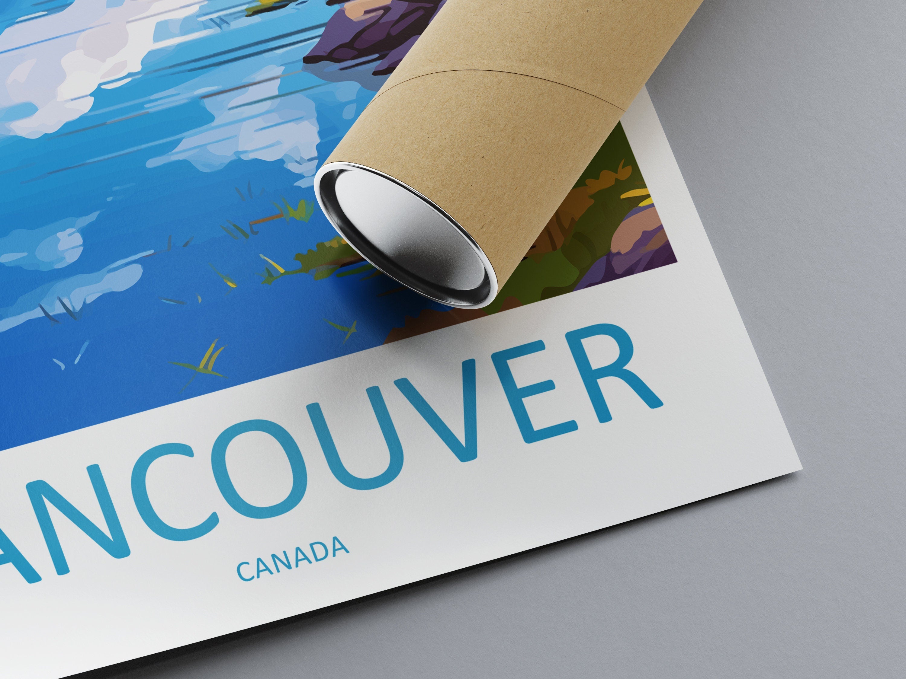 Vancouver Travel Print