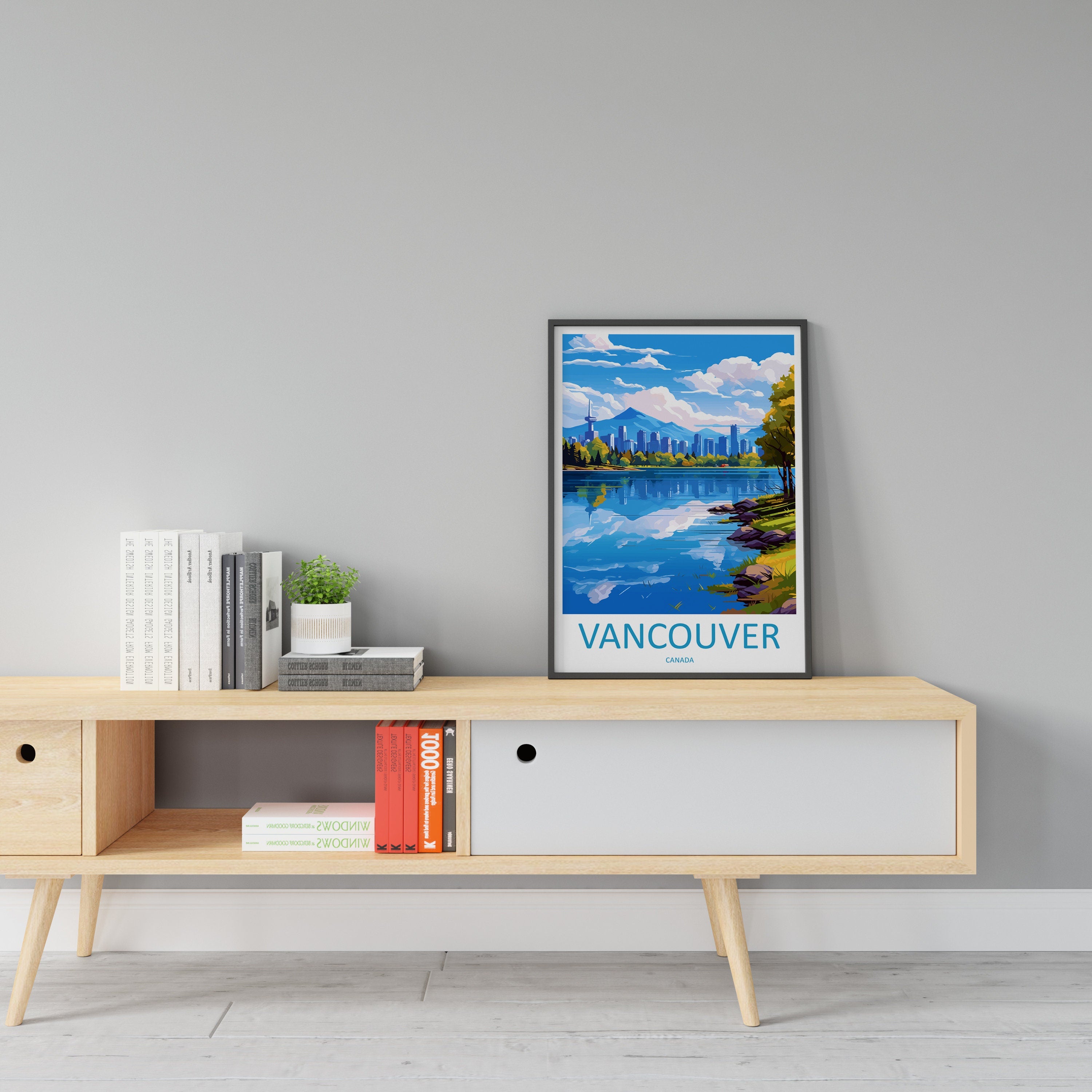 Vancouver Travel Print