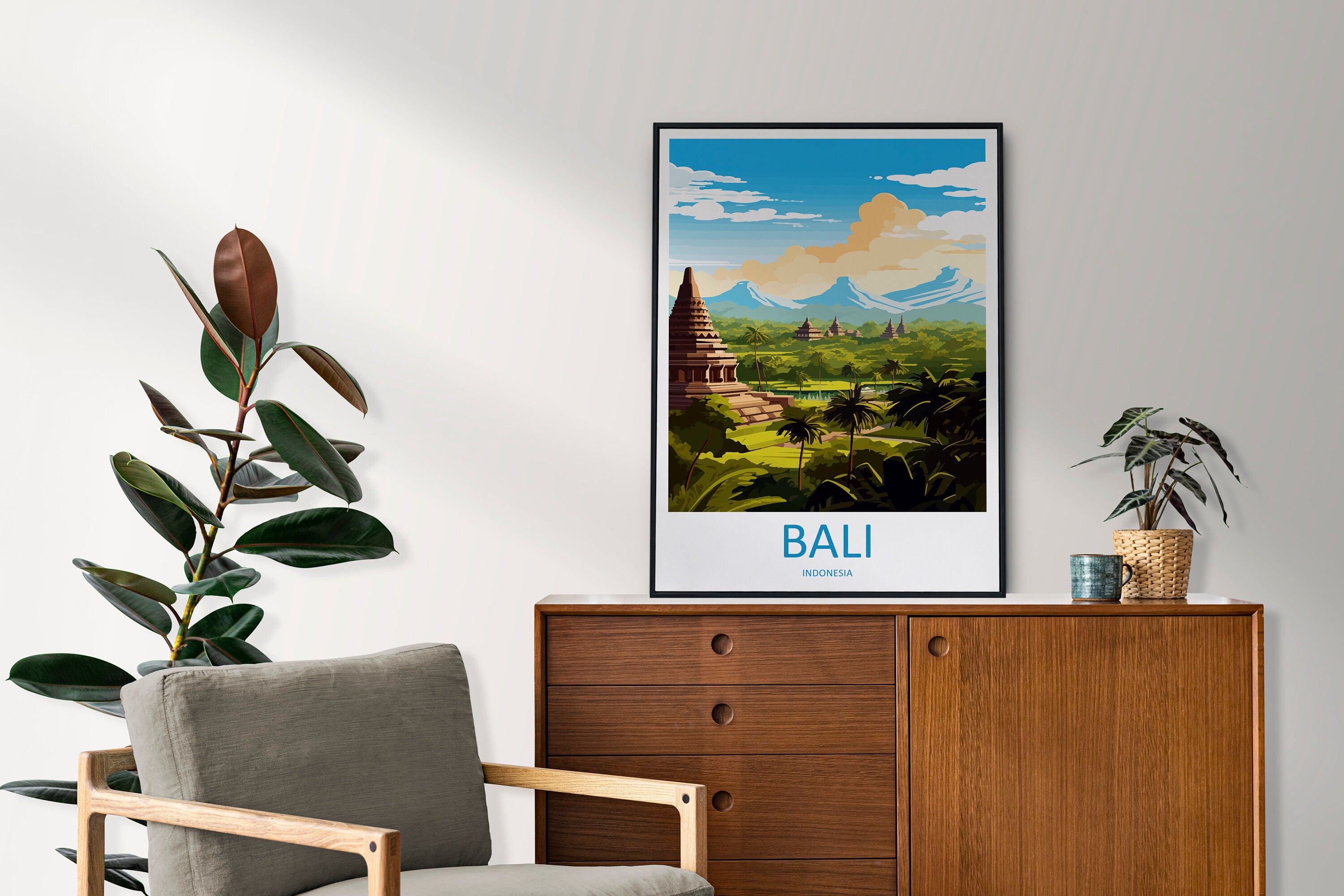 Bali Travel Print