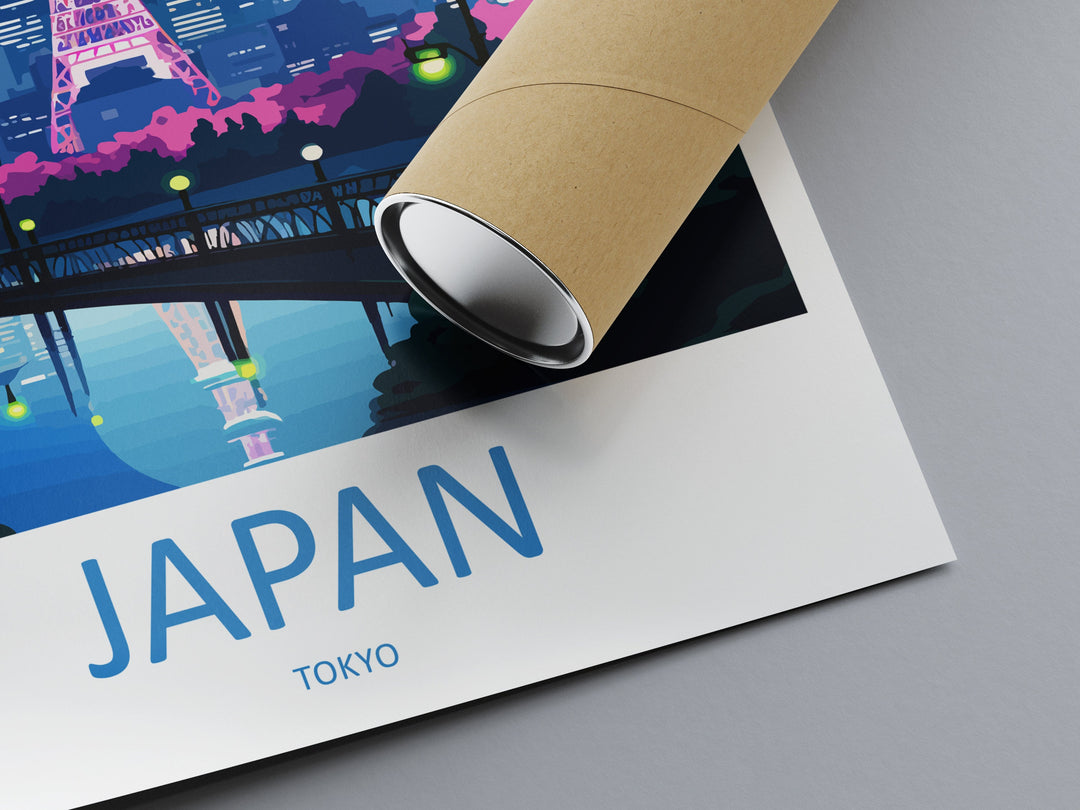 Japan Travel Print Wall Art Japan Wall Hanging Home Décor Japan Gift Art Lovers Tokyo Art Lover Gift Tokyo Travel Gift